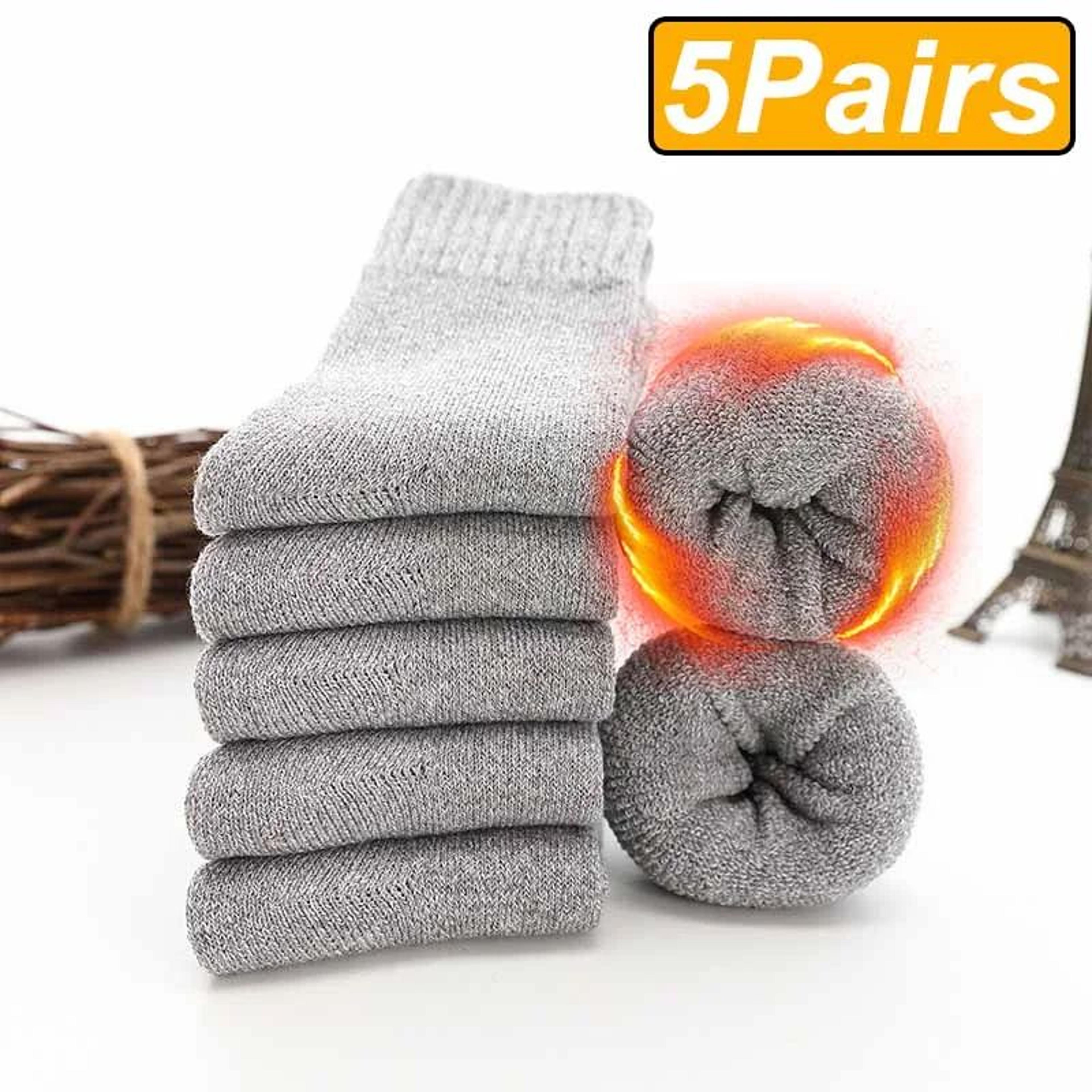 Winter Warm Thick Socks Set For Men And Women 17