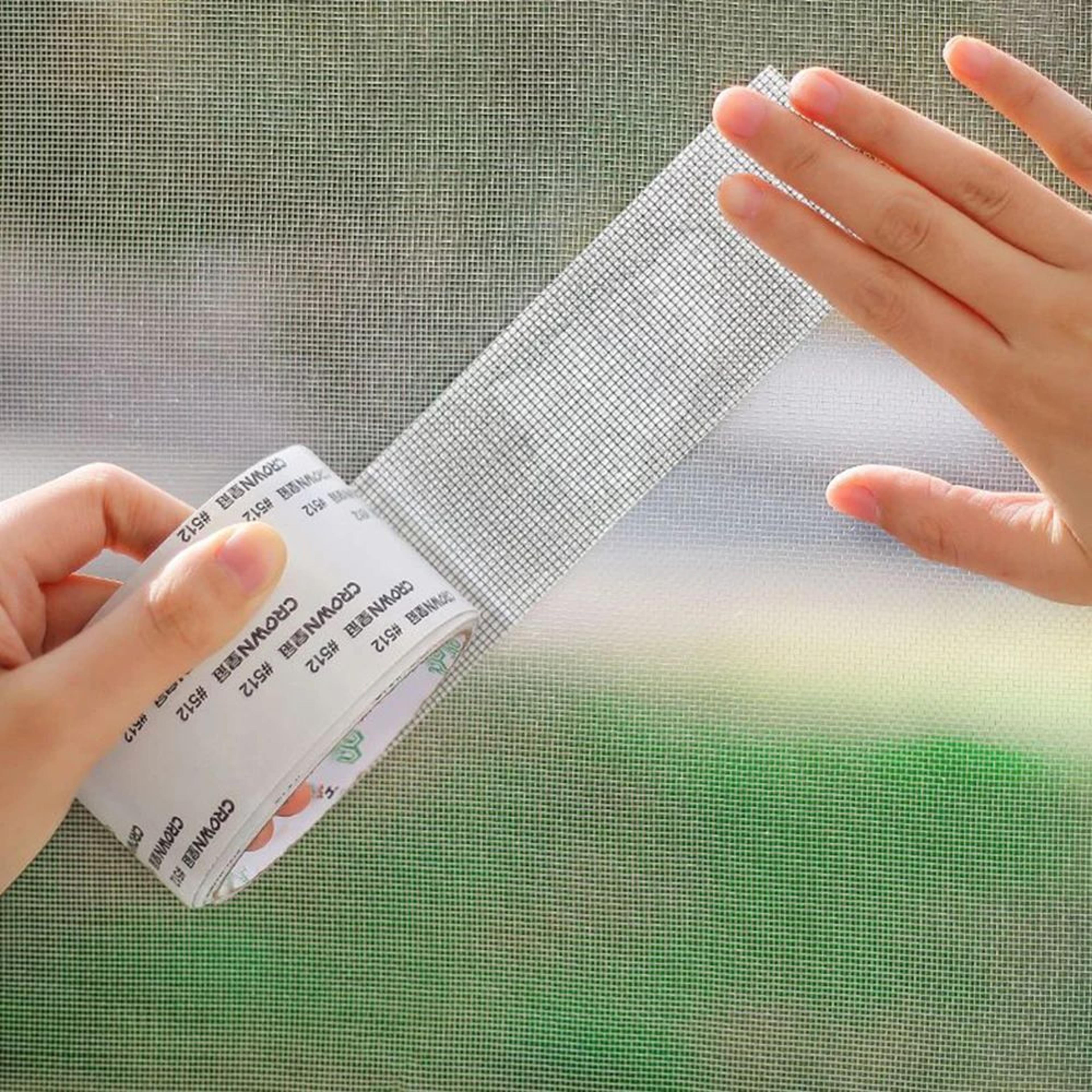 Waterproof Window Screen Repair Tape Mesh Patch 7