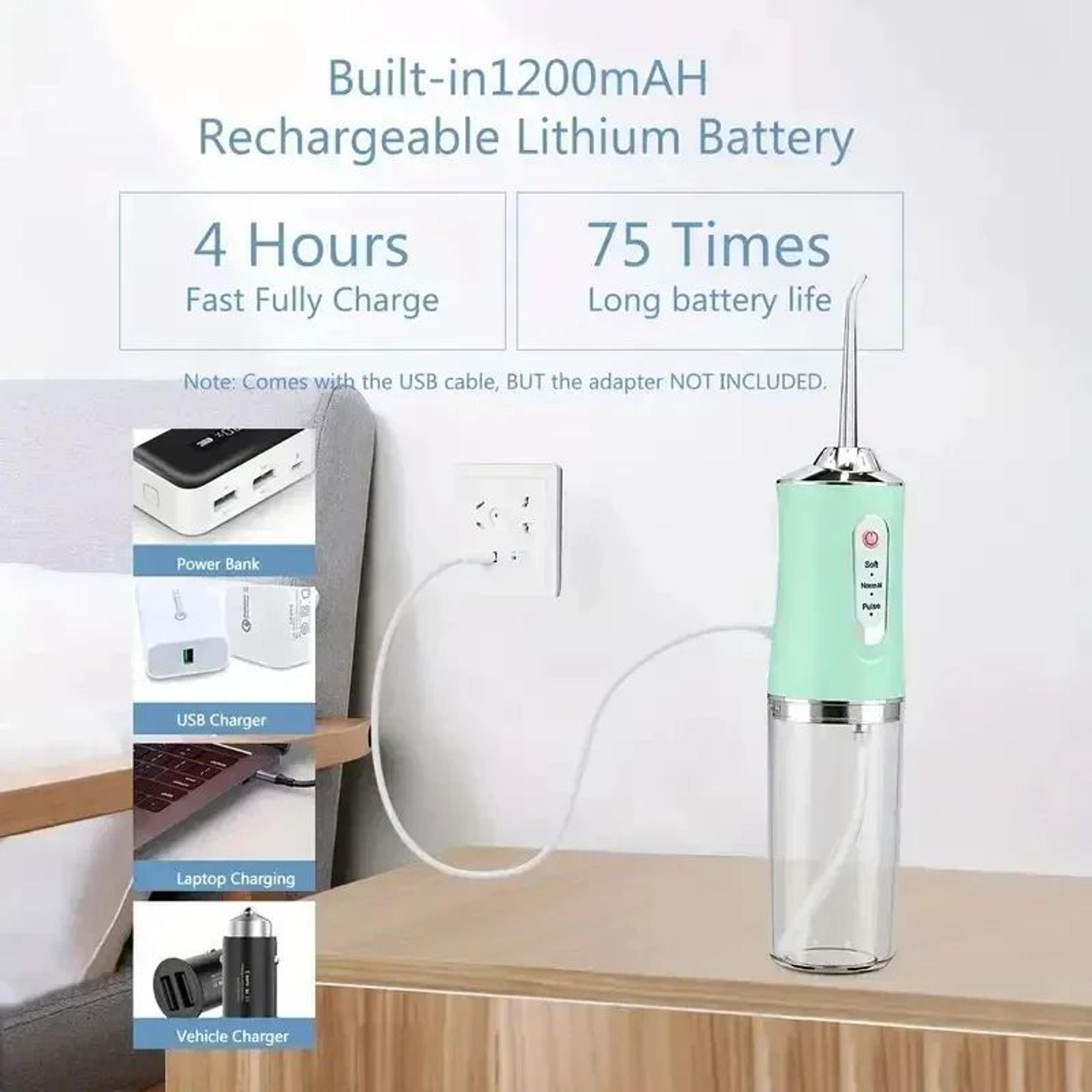 Smart Electric Water Flosser Oral Irrigator 2