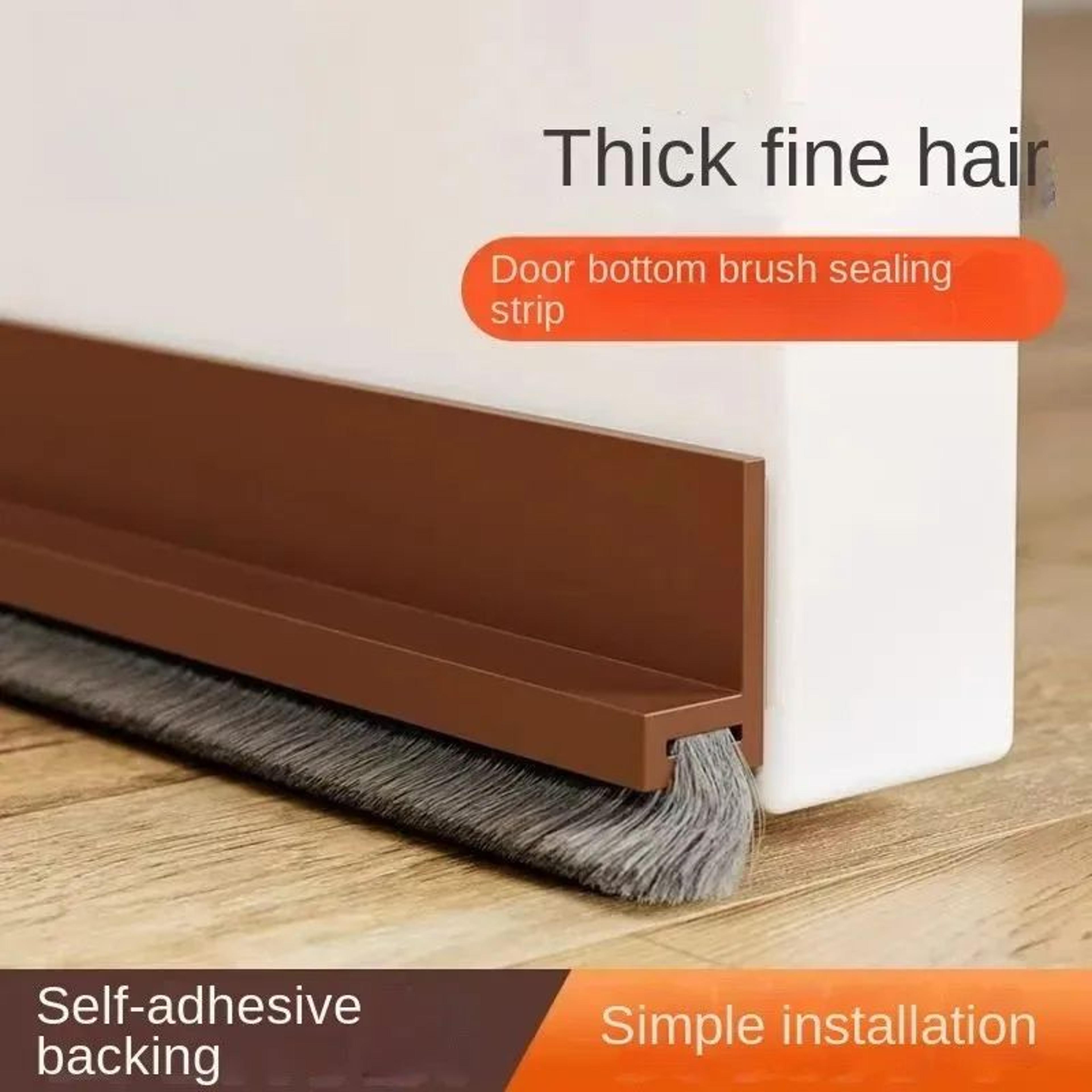 Self Adhesive Brush Door Bottom Seal Strip 0