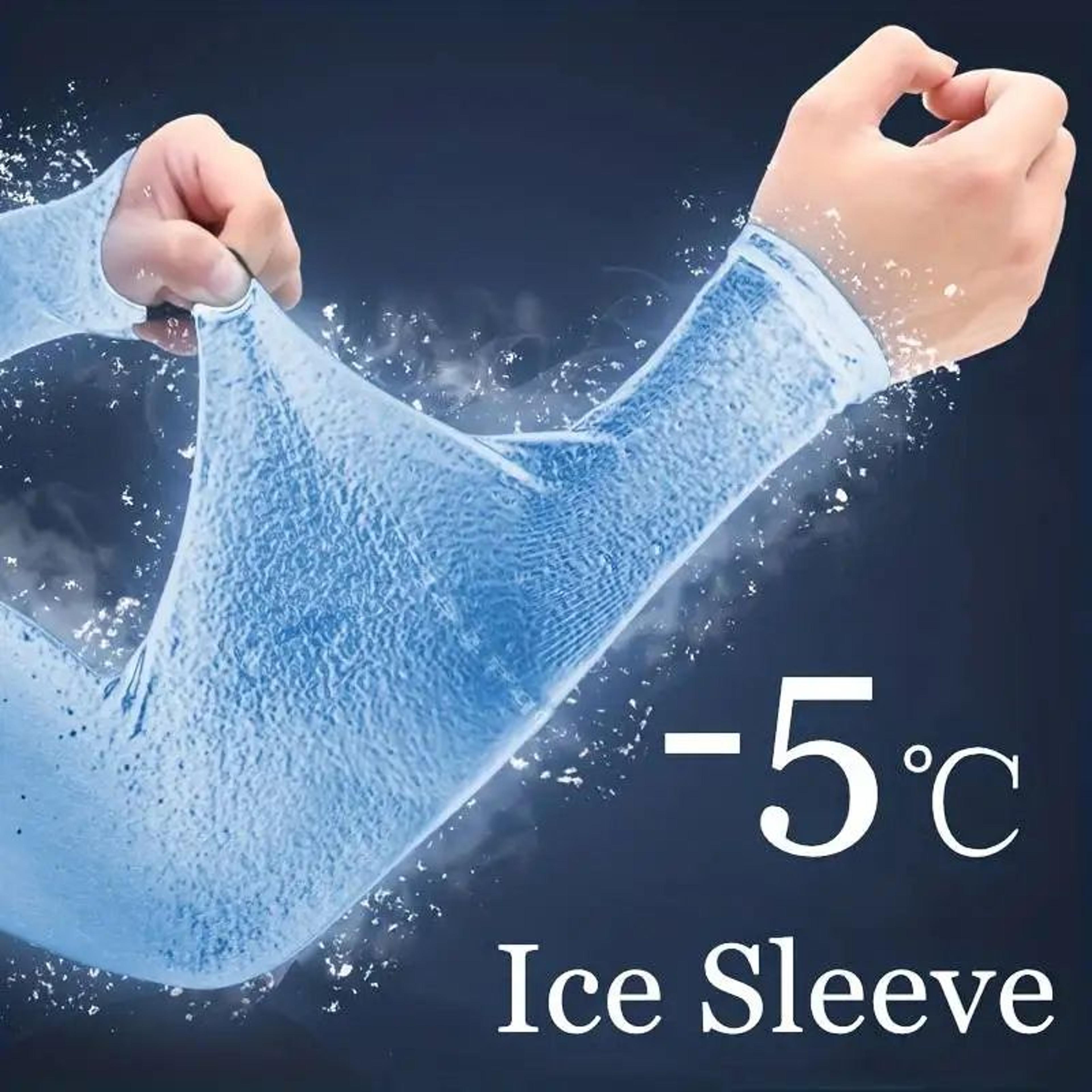 Cooling Silk Arm Sleeves For Women Sun Protection 0