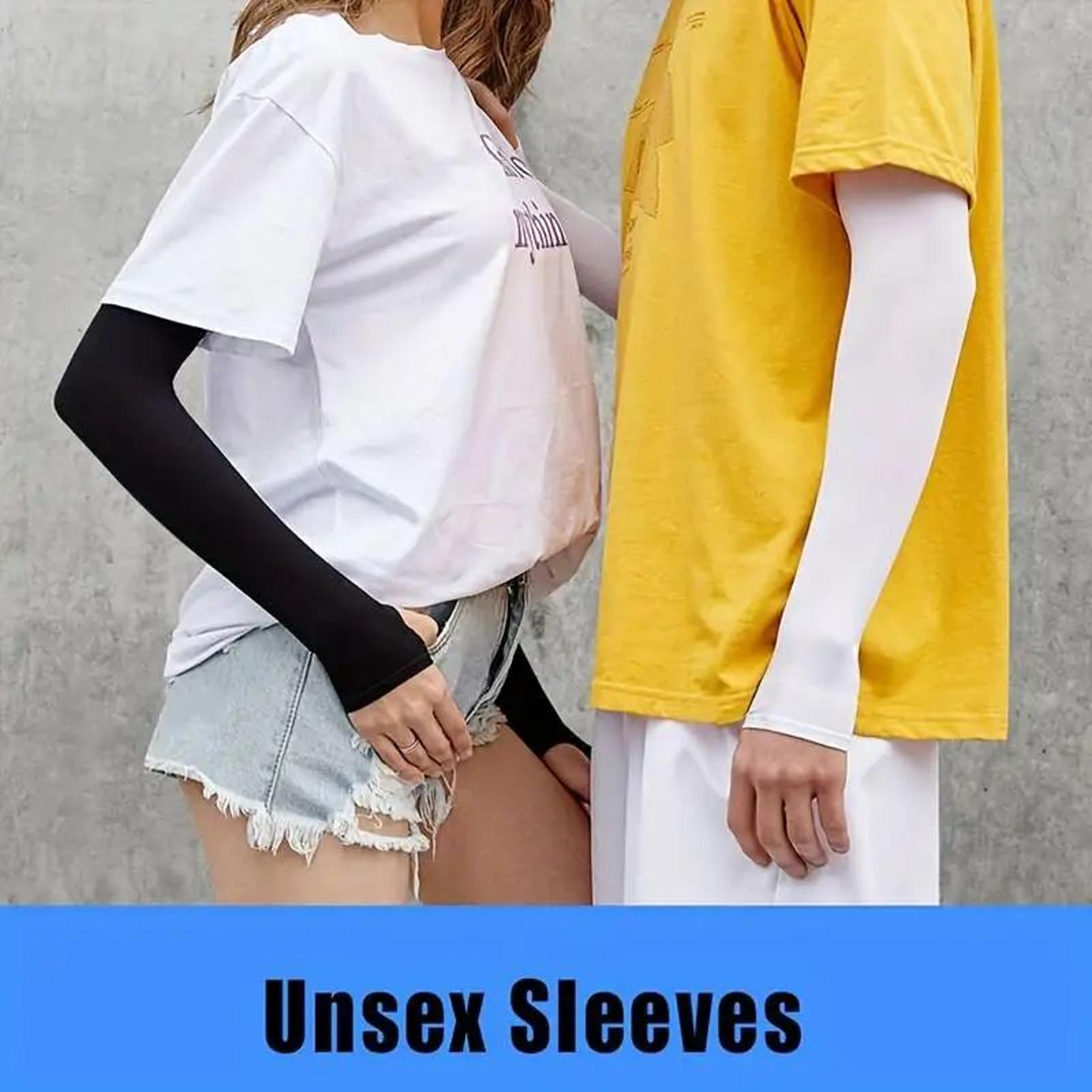 Cooling Silk Arm Sleeves For Women Sun Protection 2
