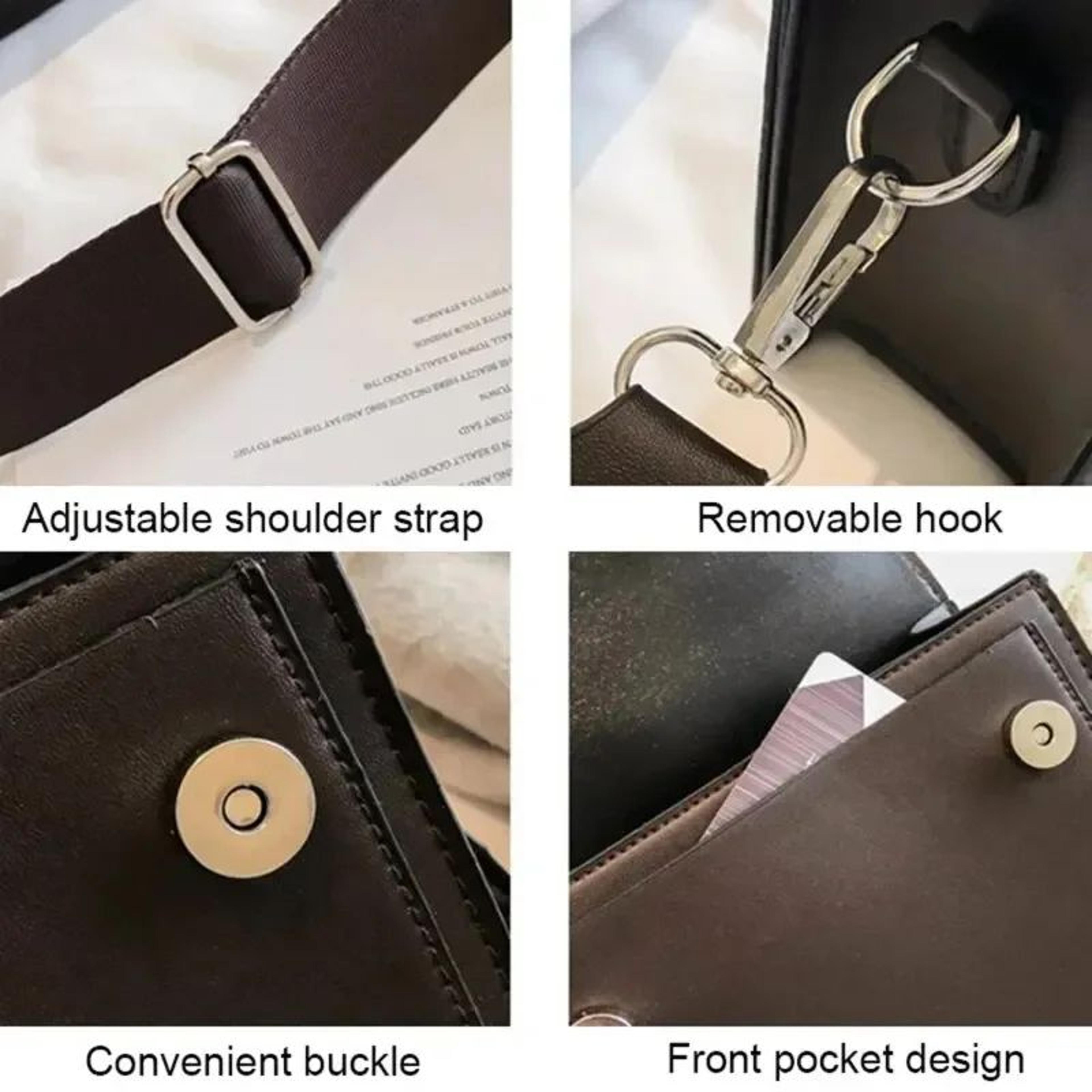 PU Leather Crossbody Shoulder Bag For Women 2