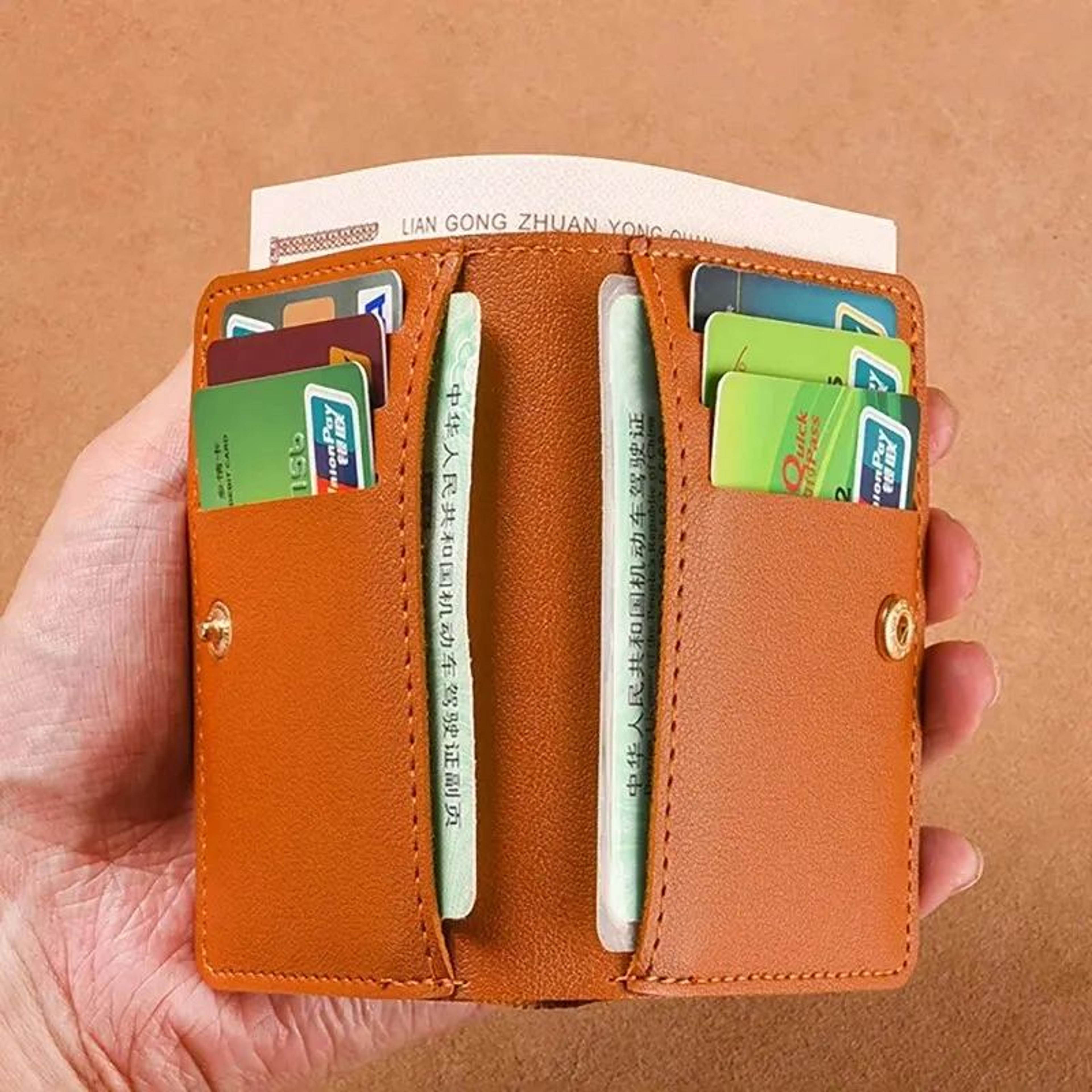 Slim PU Leather Wallet 3