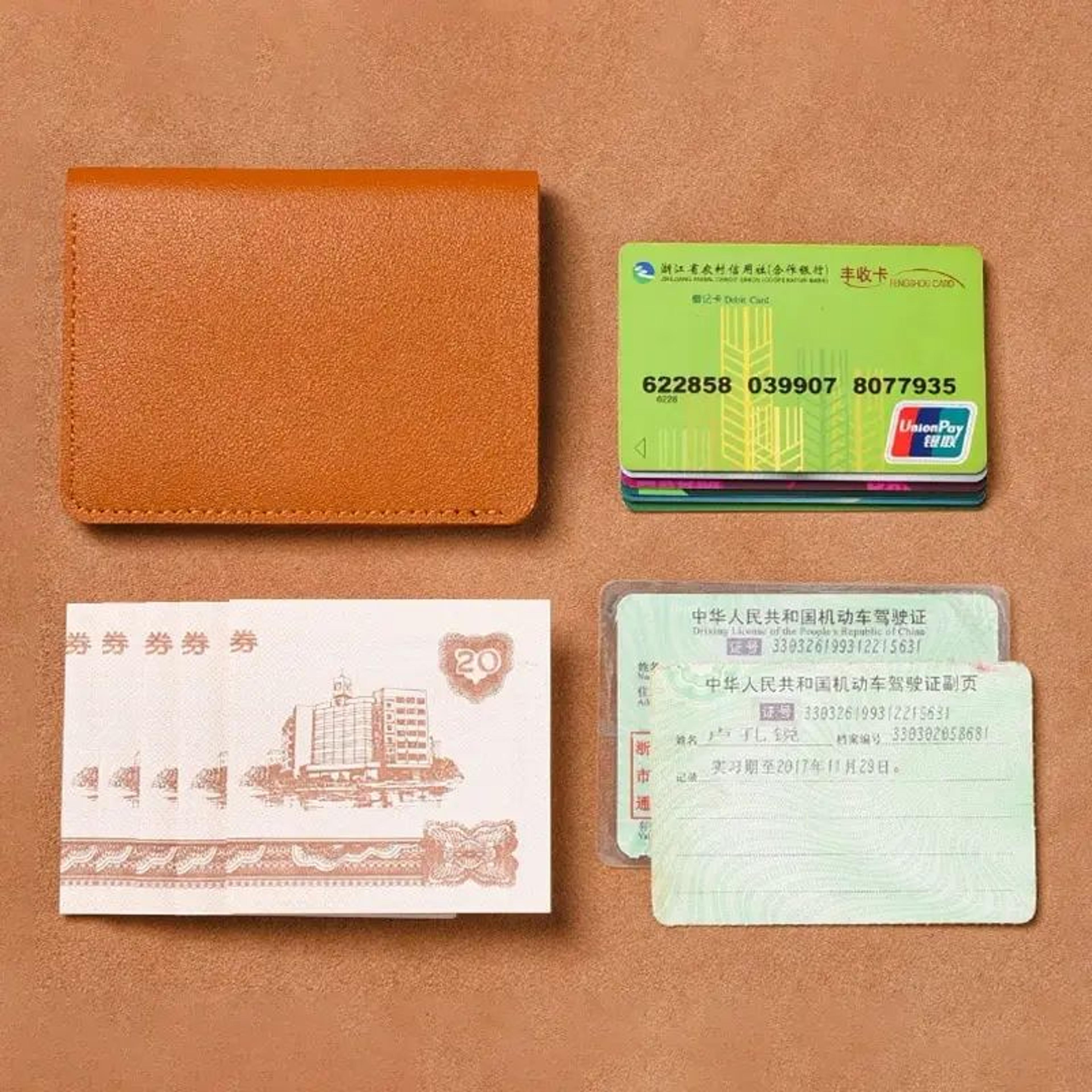 Slim PU Leather Wallet 8