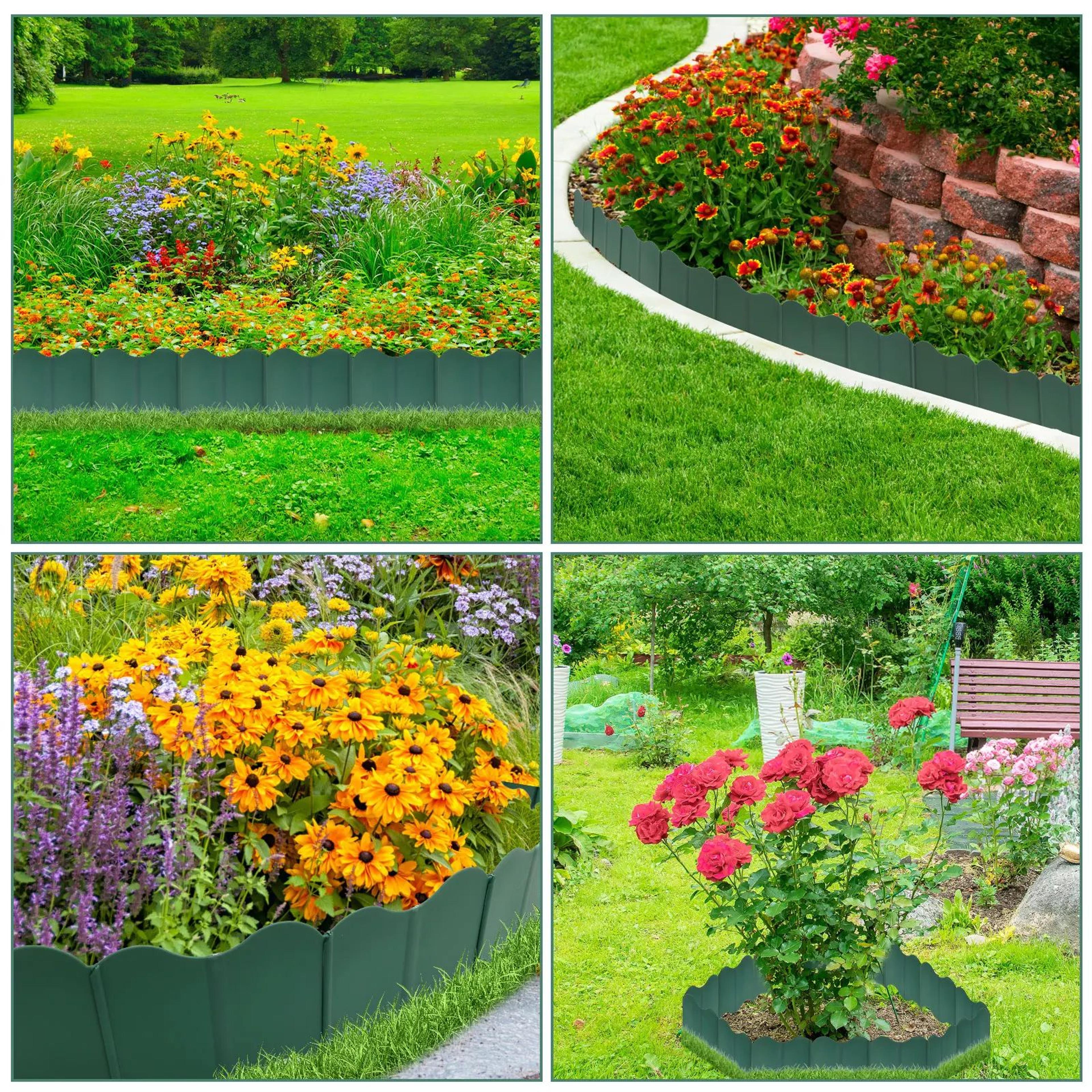 Garden Lawn Edging Fence Border 10