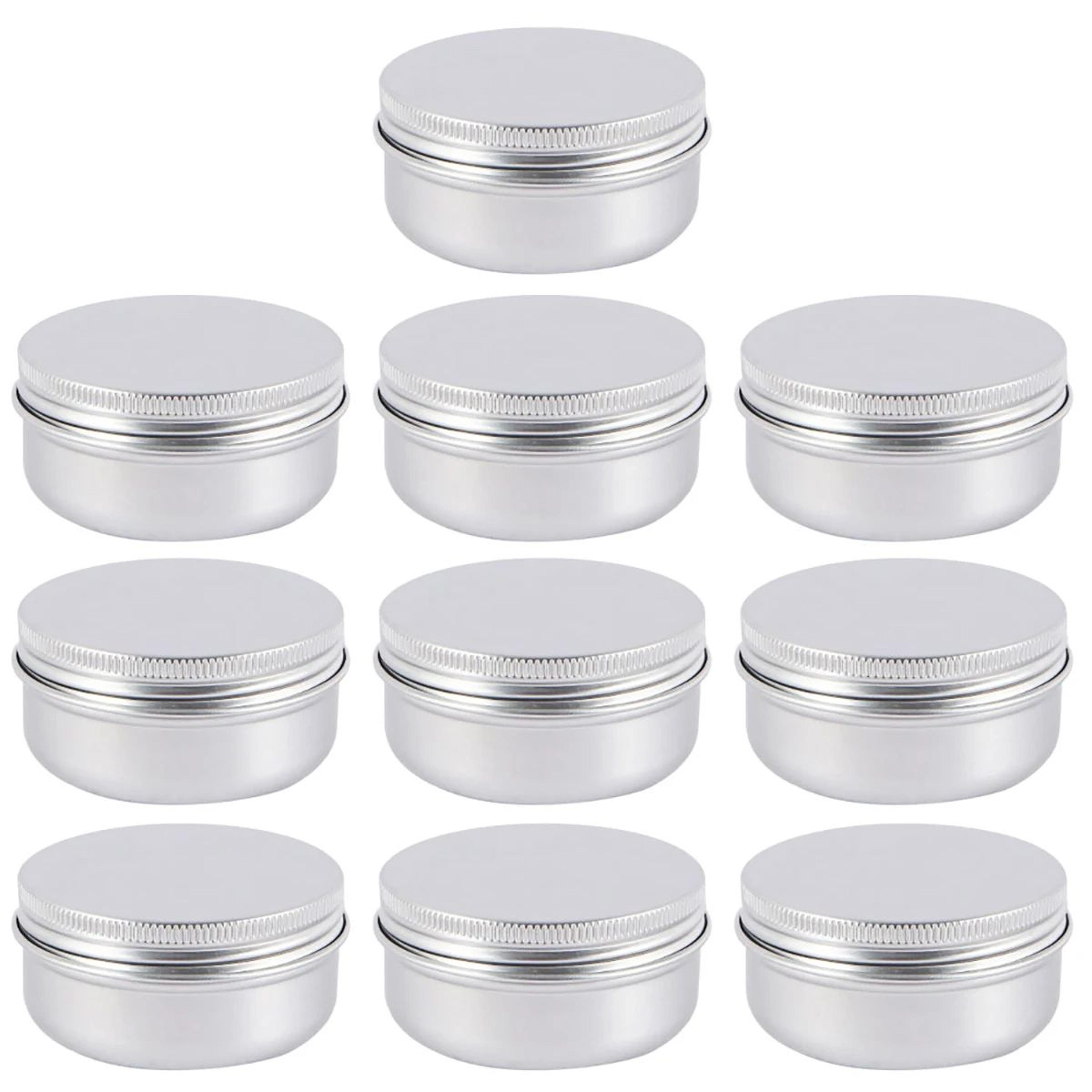 Refillable Aluminum Tin Container Set 4