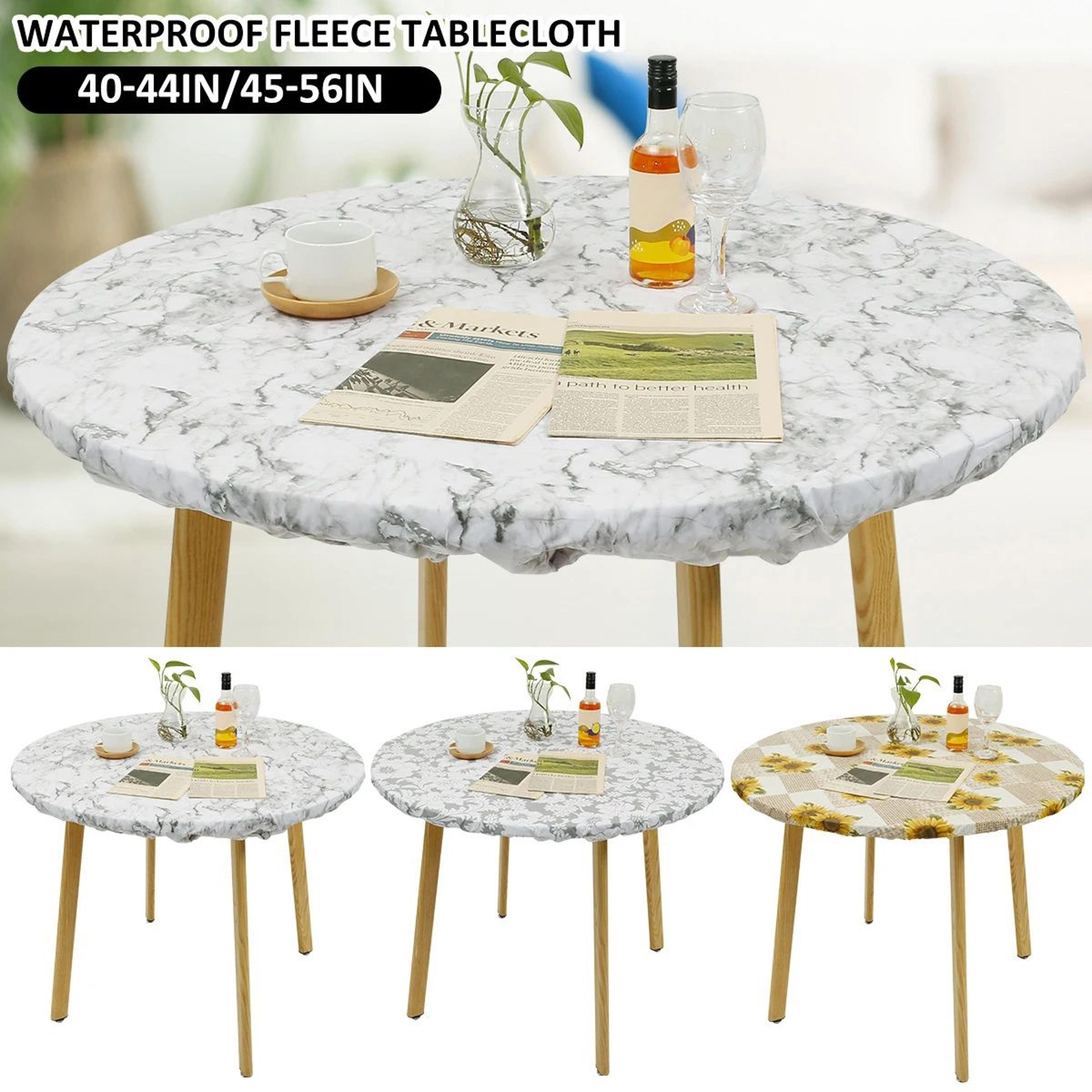 Waterproof PVC Round Table Cover 1