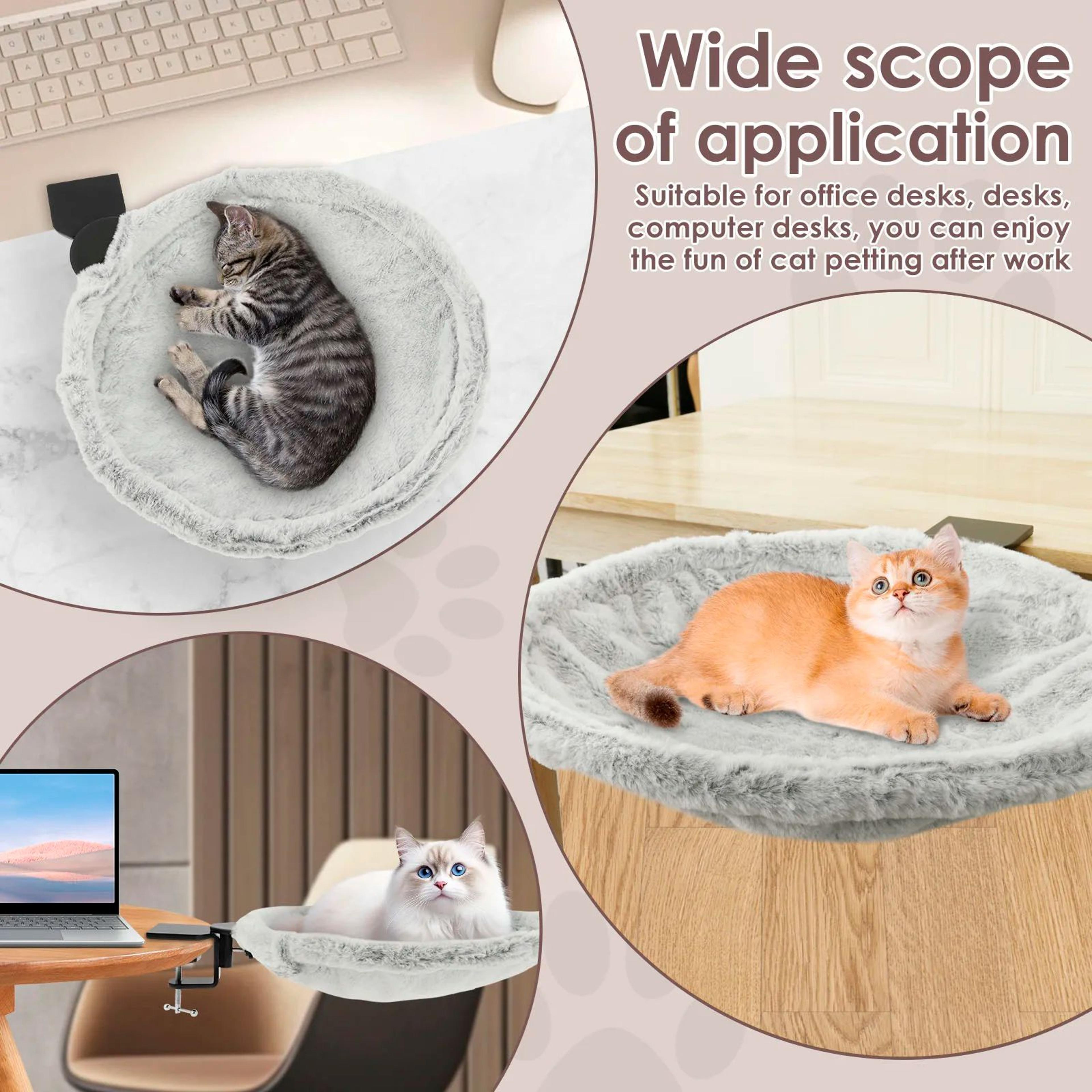 Desk Mounted Cat Hammock Bed 3