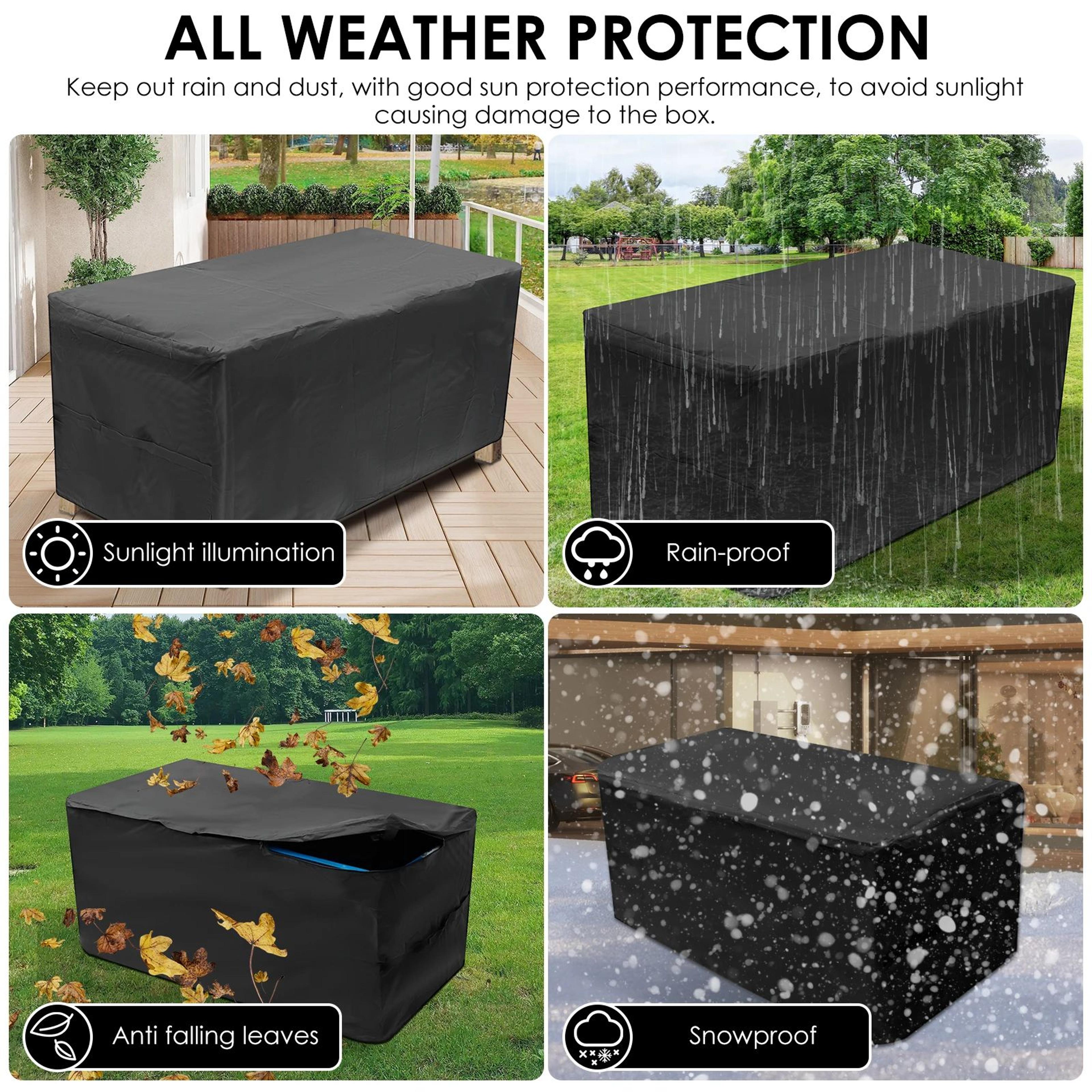 Waterproof Outdoor Deck Box Cover 4