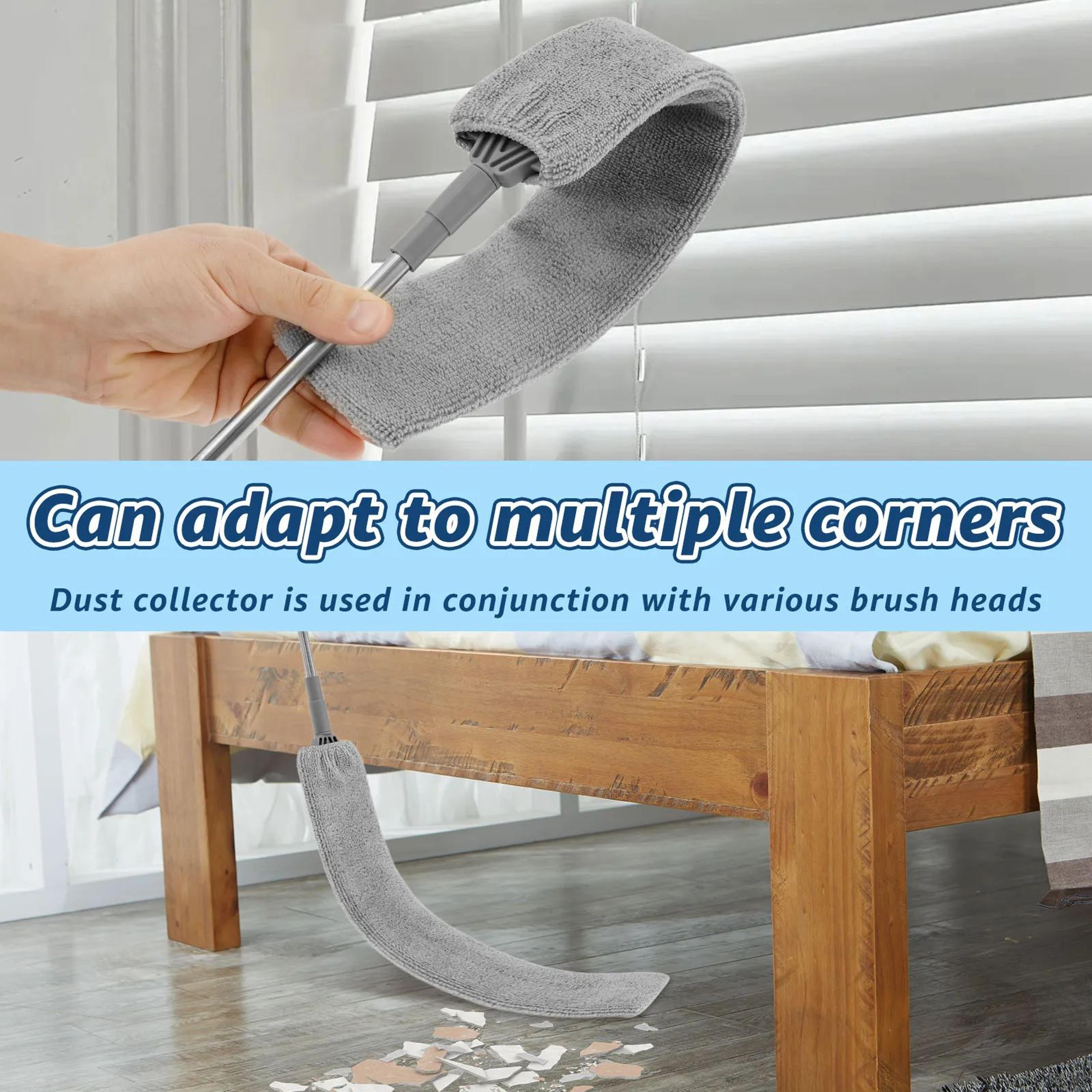 Telescopic Microfiber Duster Brush 4
