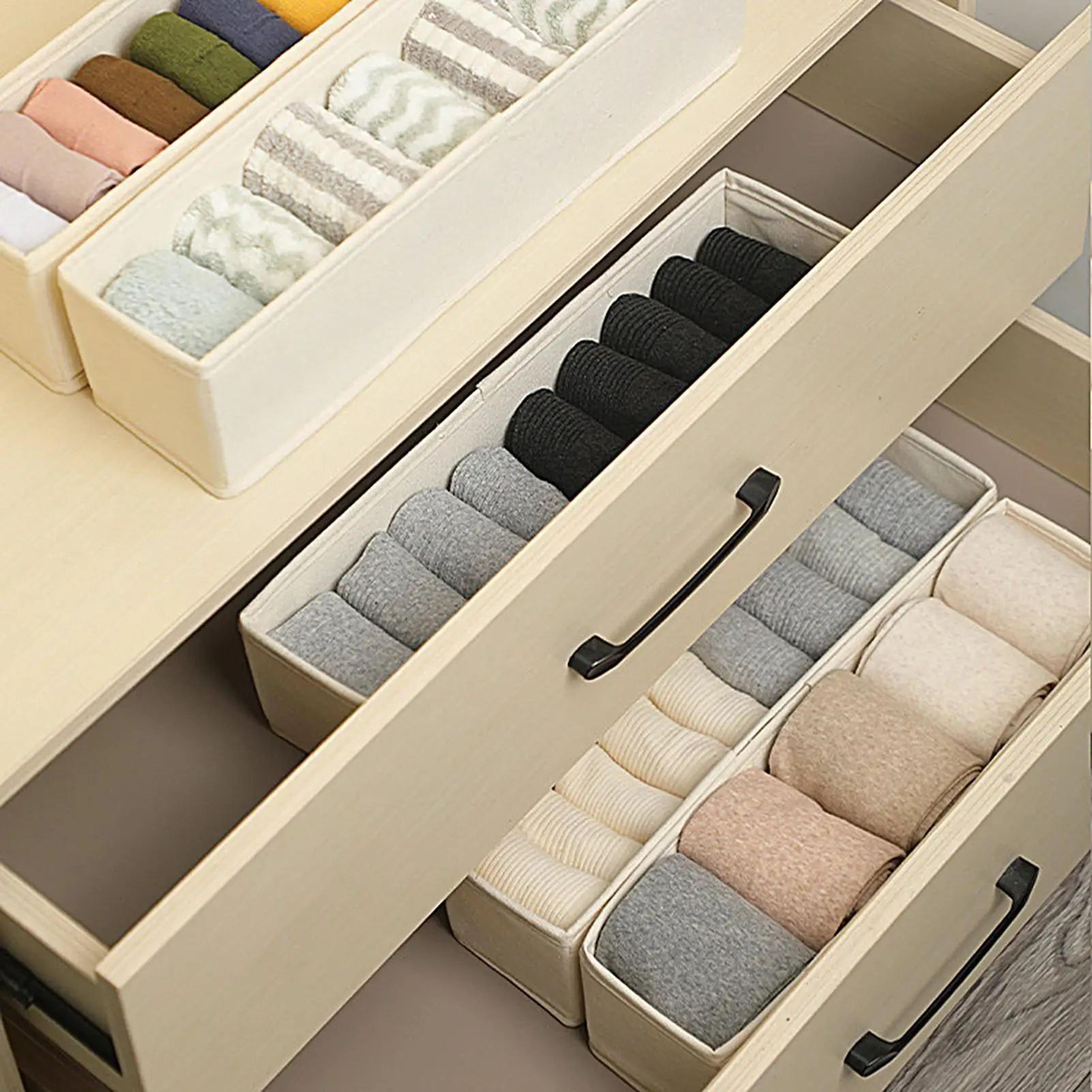 Foldable Drawer Storage Bin 3