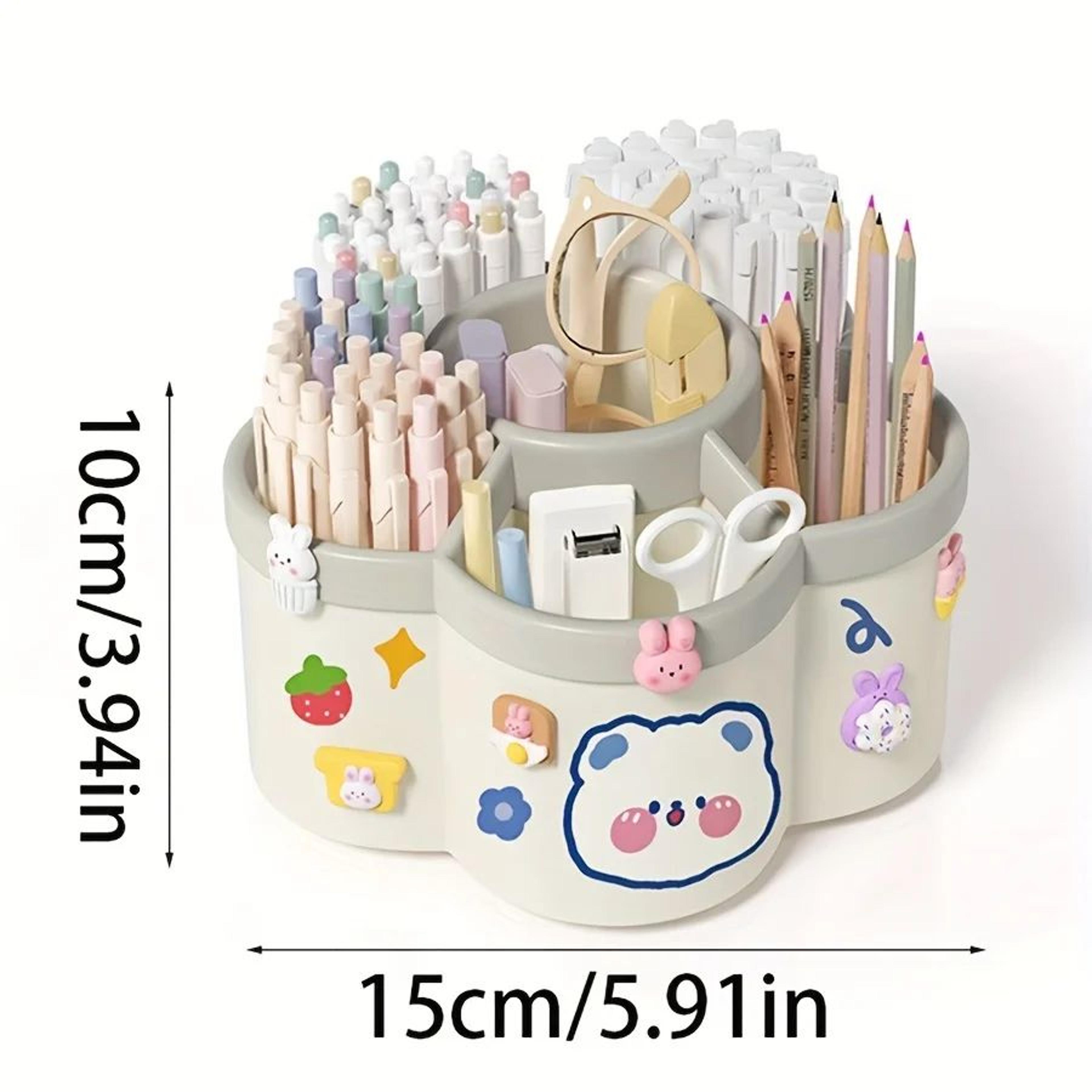 360 Rotating MultiCompartment Desk Organizer Caddy 4