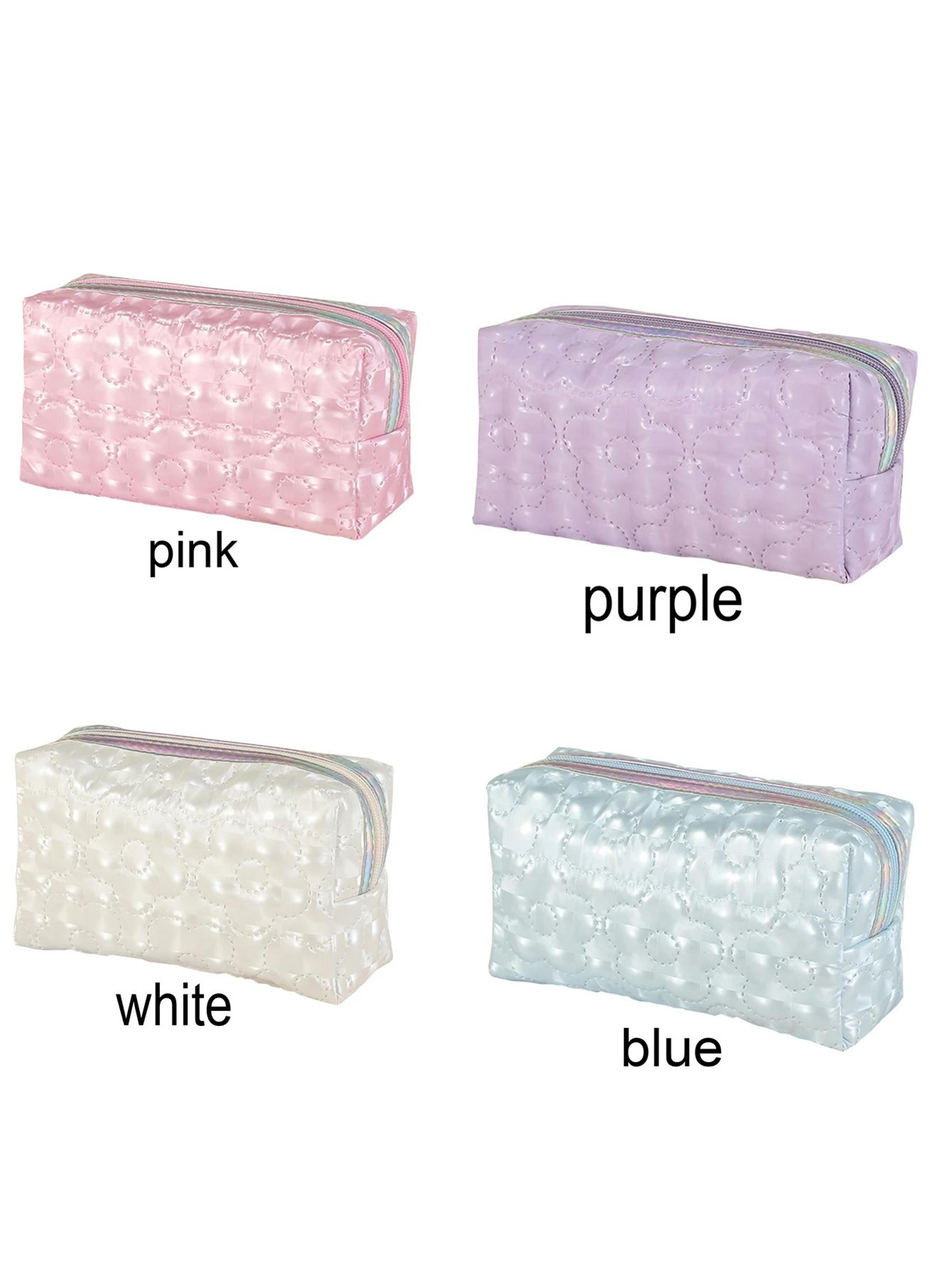 Glitter Floral PU Pencil Case And Stationery Organizer 6