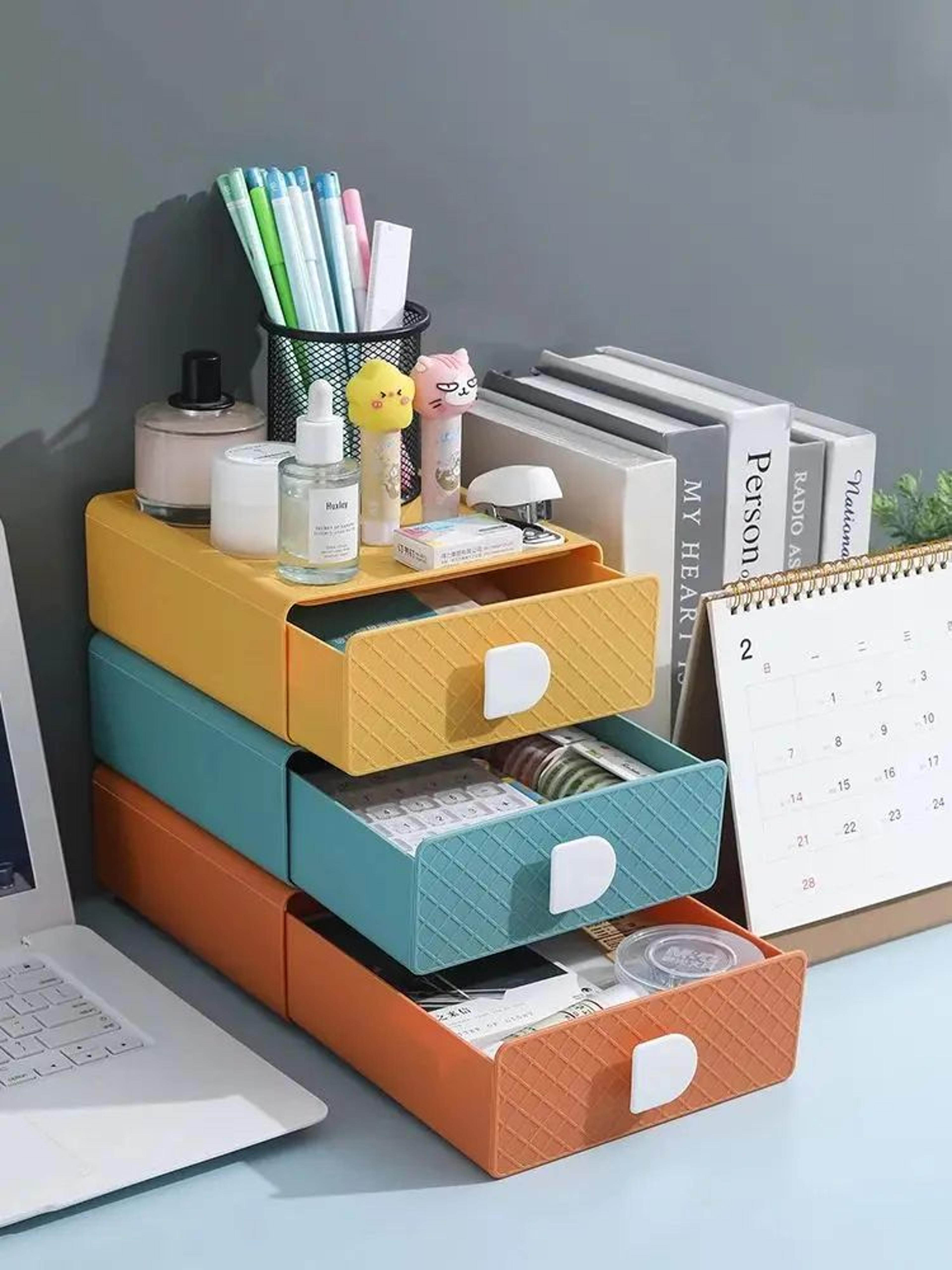 Bview Art Desktop Storage Box Organizer For Office And Home 4
