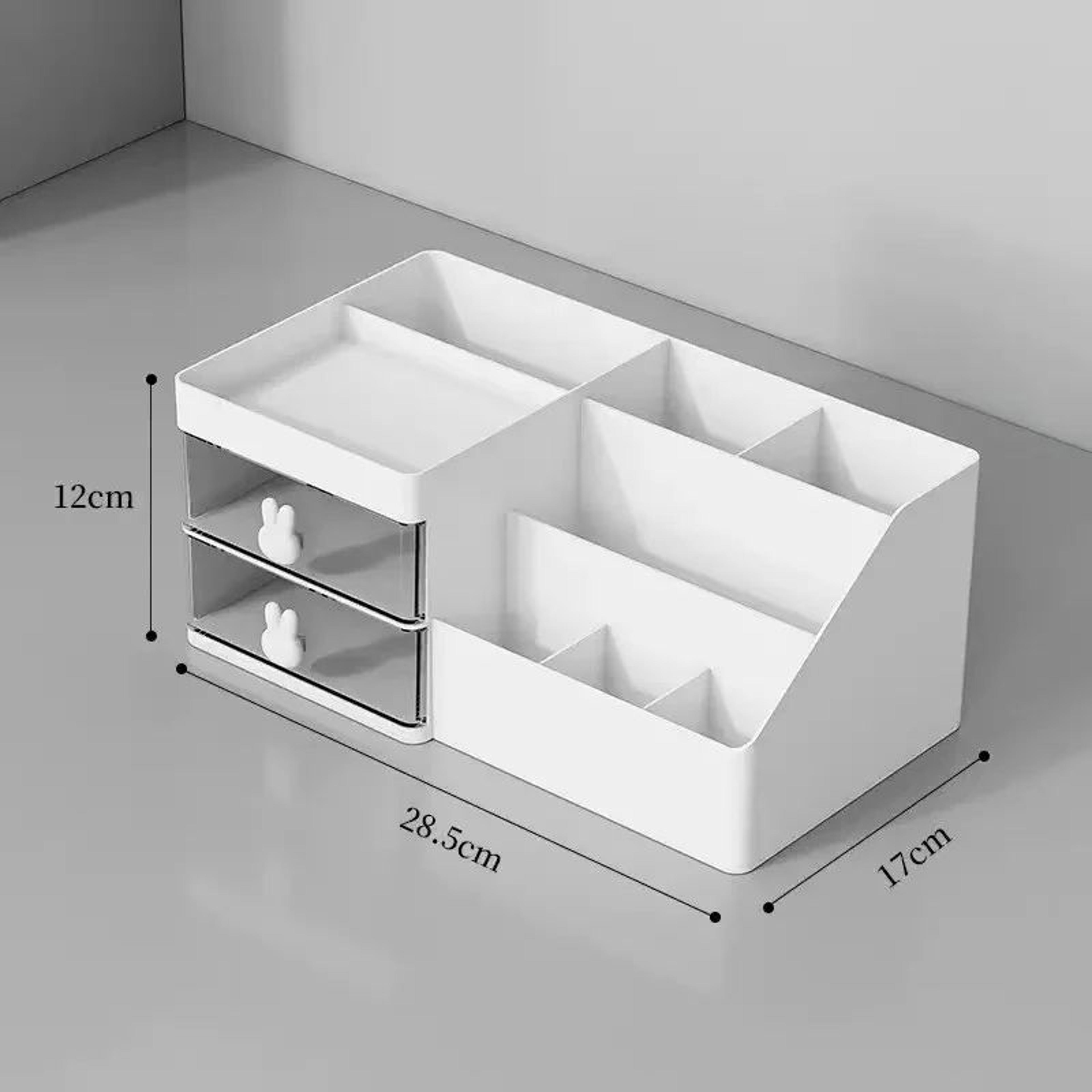 Large Capacity Pen Organizer With 2 Drawers For Desk 13