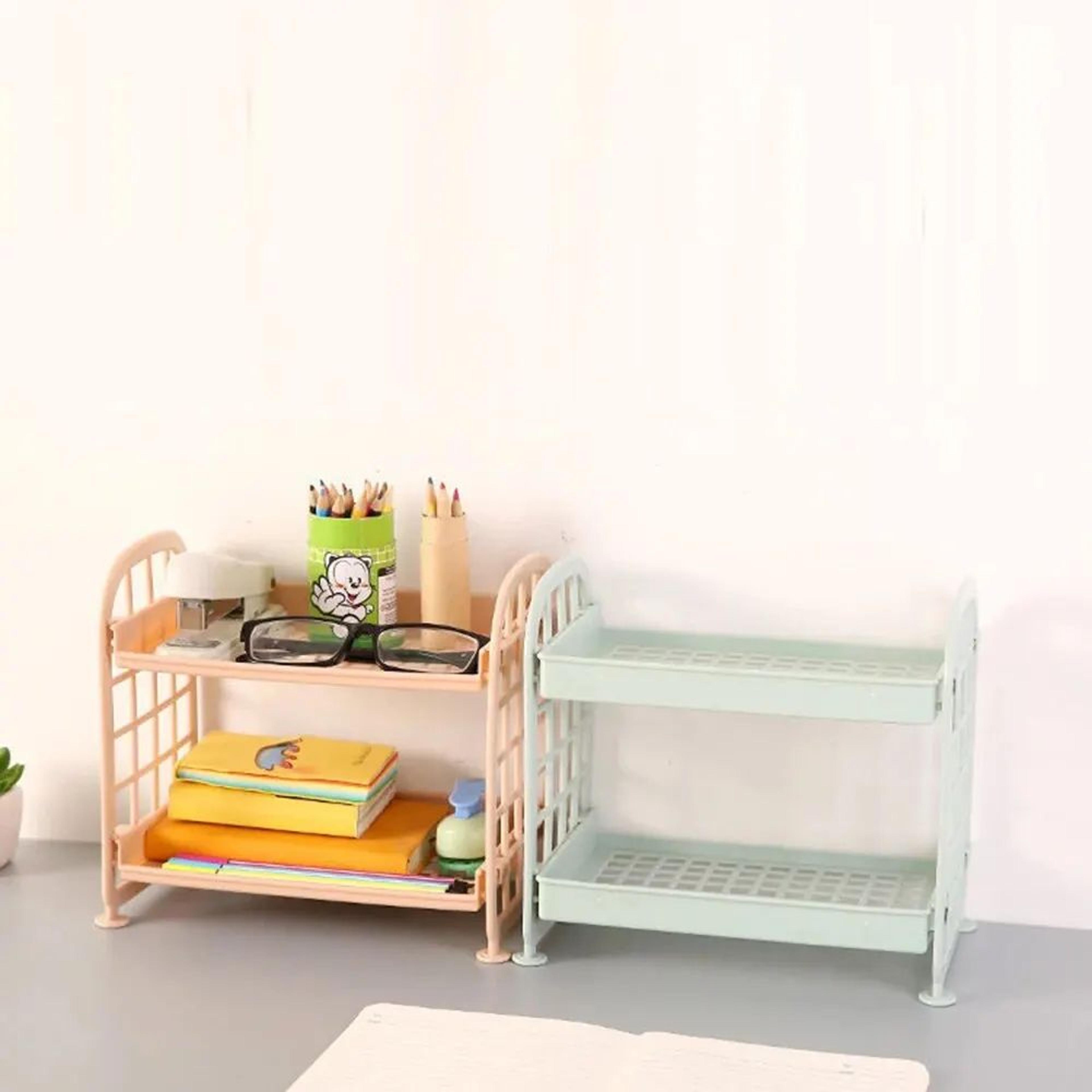 High Appearance Horizontal MultiTier Desktop Storage Shelf 1