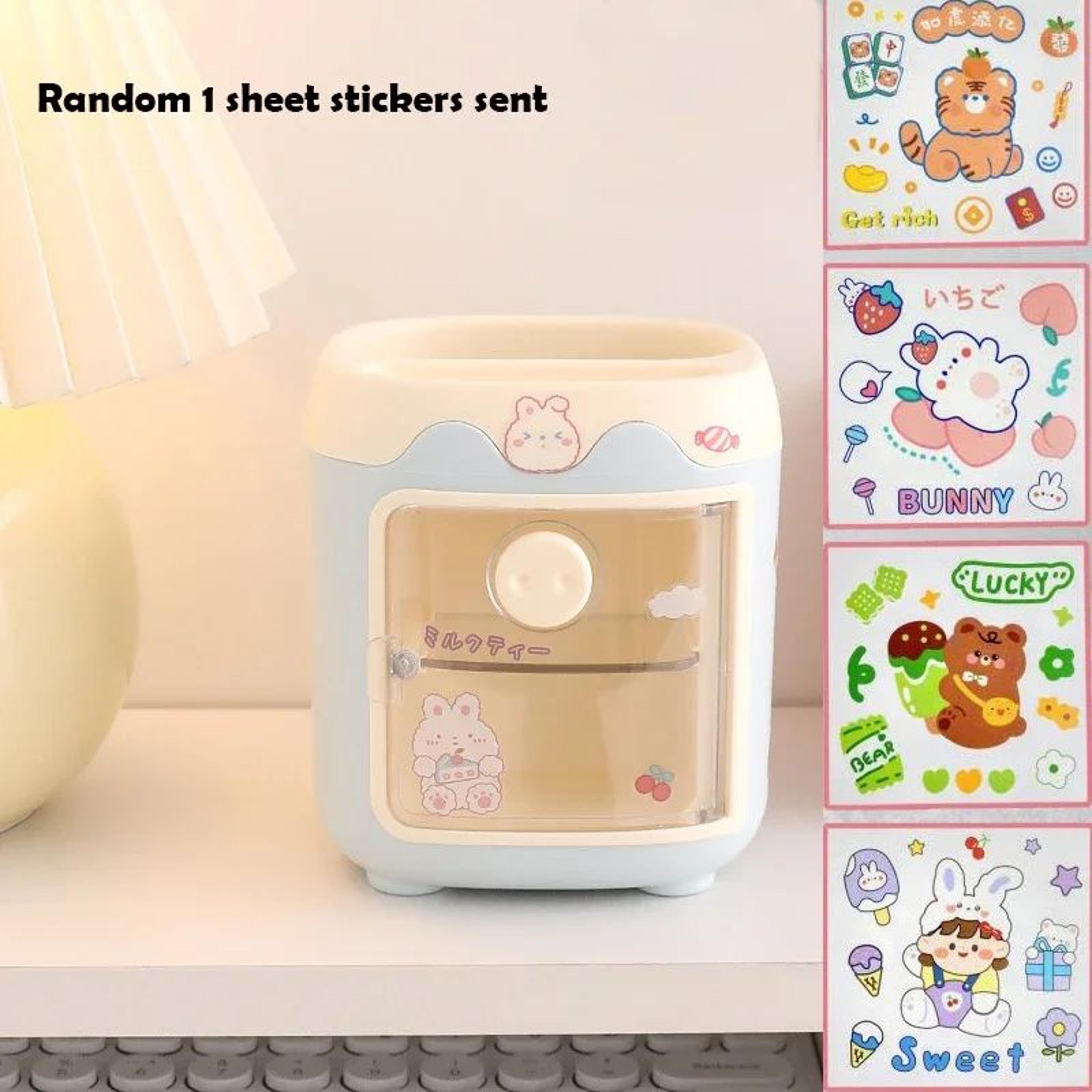 Kawaii Large Desktop Pen Holder And Multifunction Organizer 10