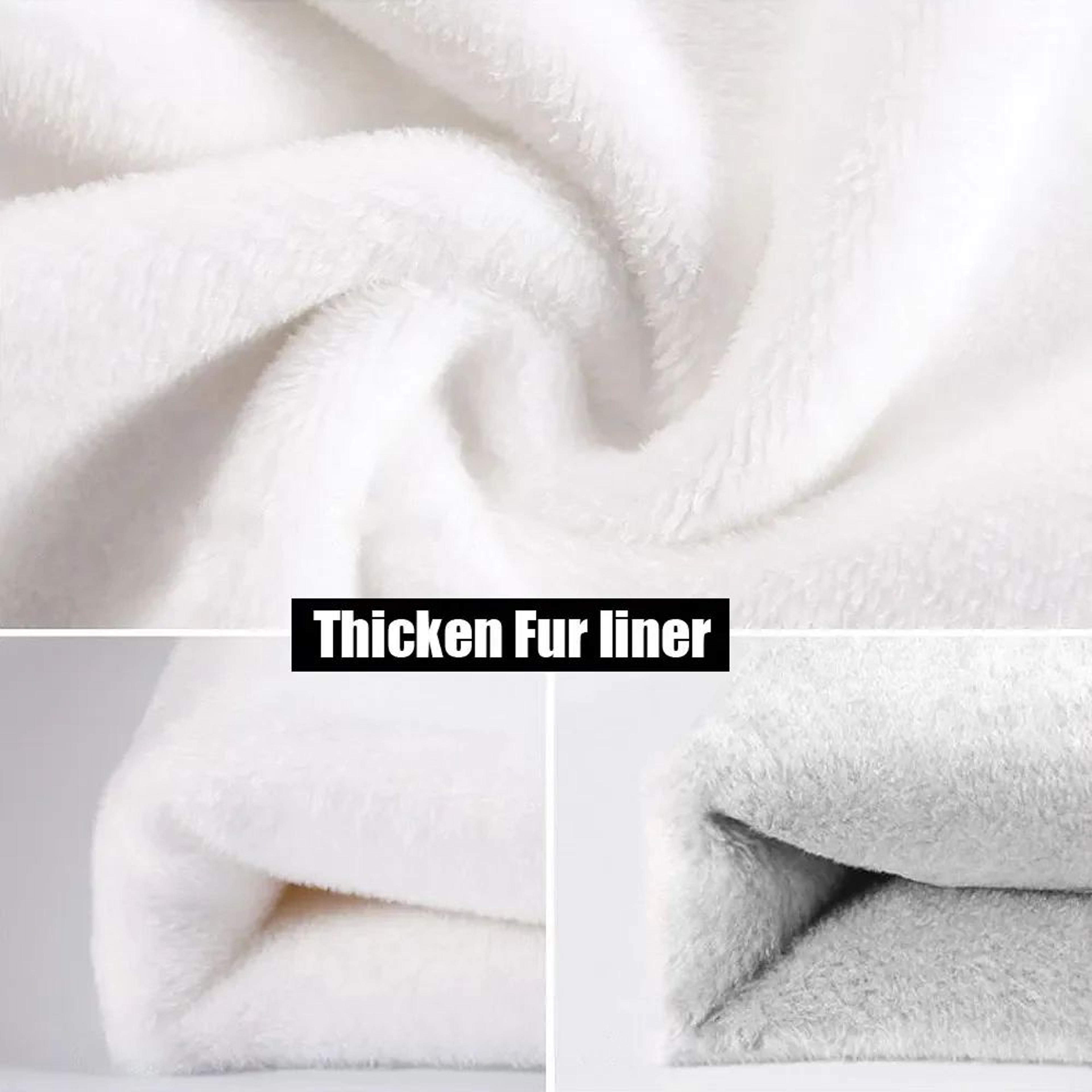Mens Thermal Fleece Long Sleeve Winter T Shirt 6
