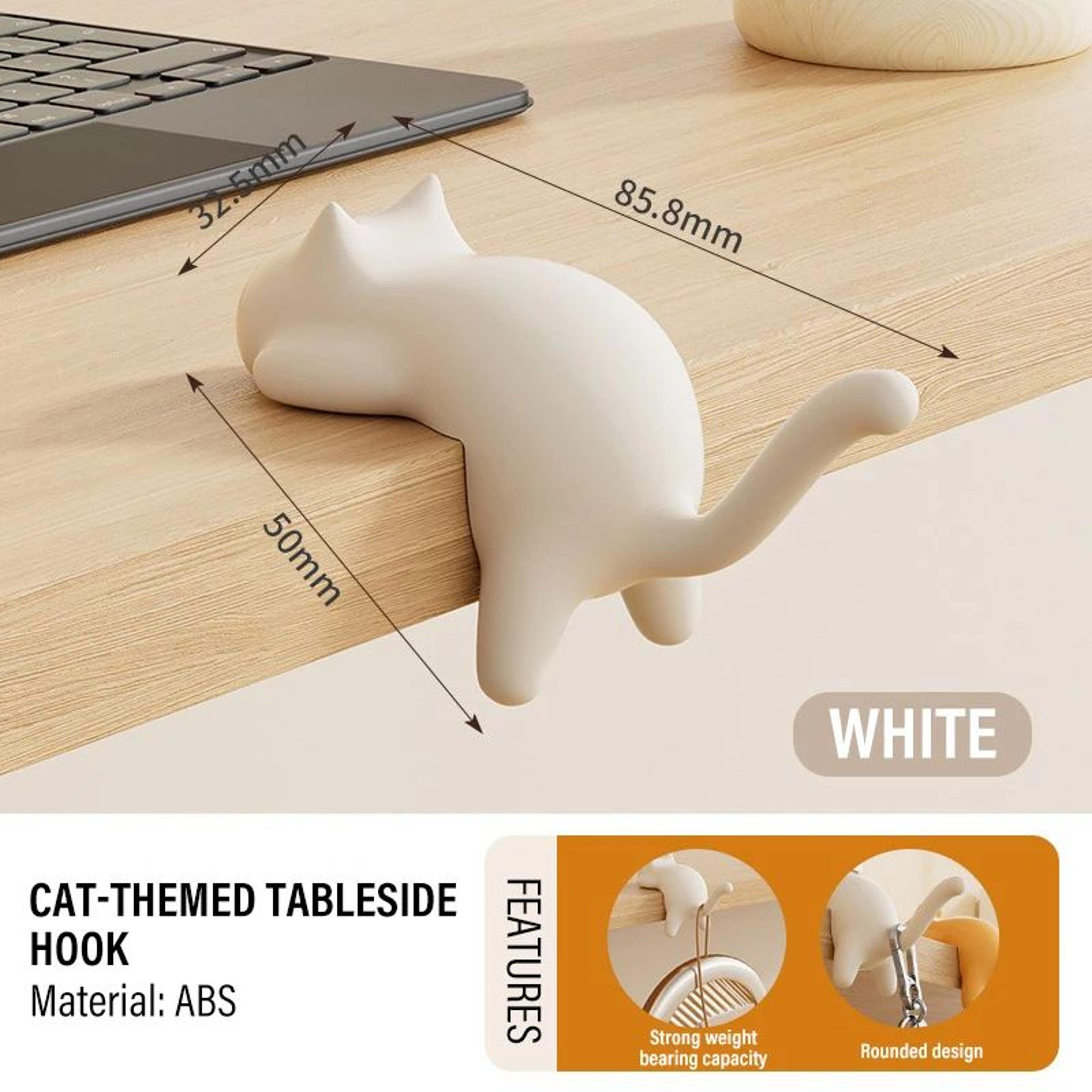 Cute Cat Table Keychain Hook Holder 12