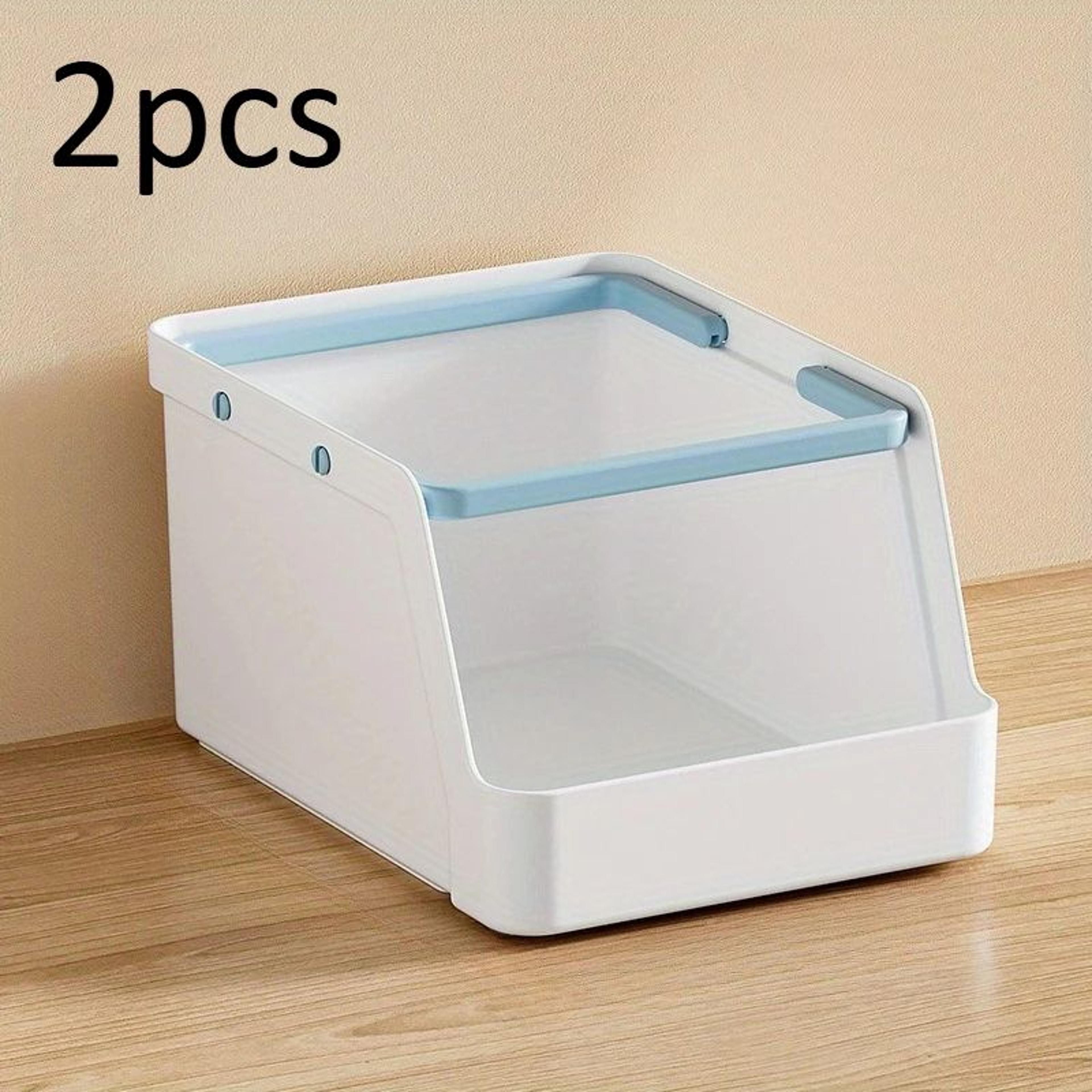 Stackable Plastic Desktop Storage Box 10