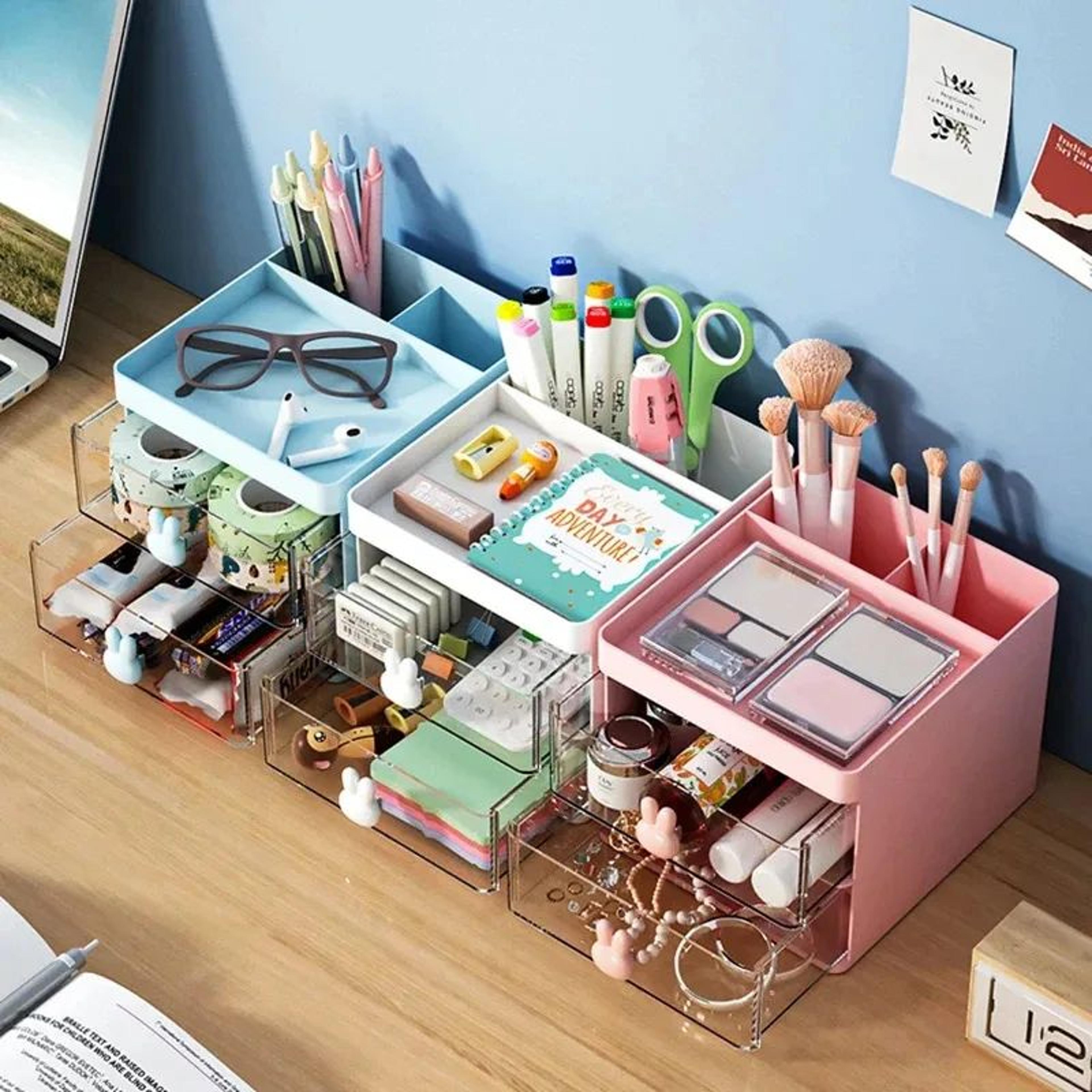 Drawer Style Desktop Storage Organizer Box 3