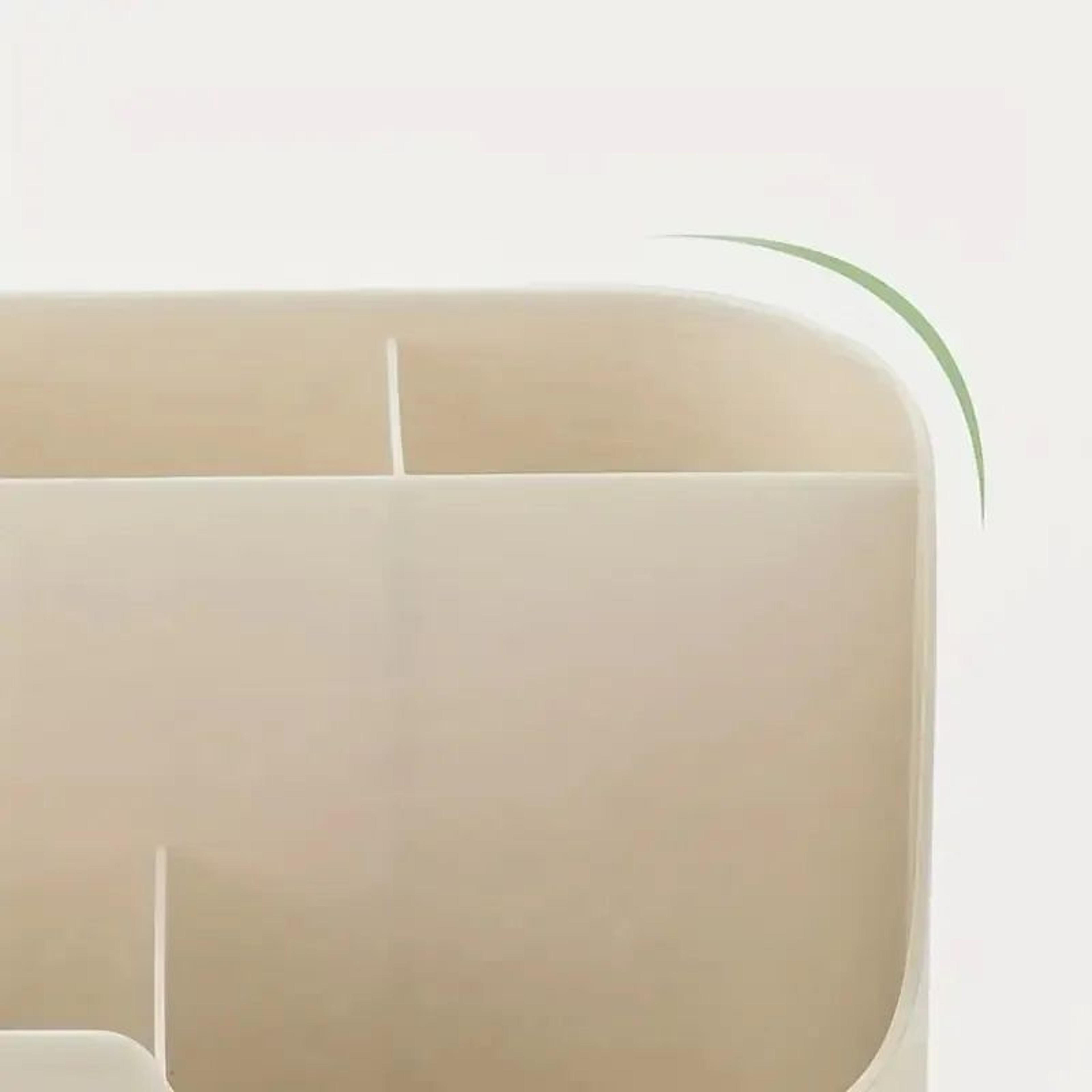 Large Capacity Desktop Organizer With Five Compartments 4