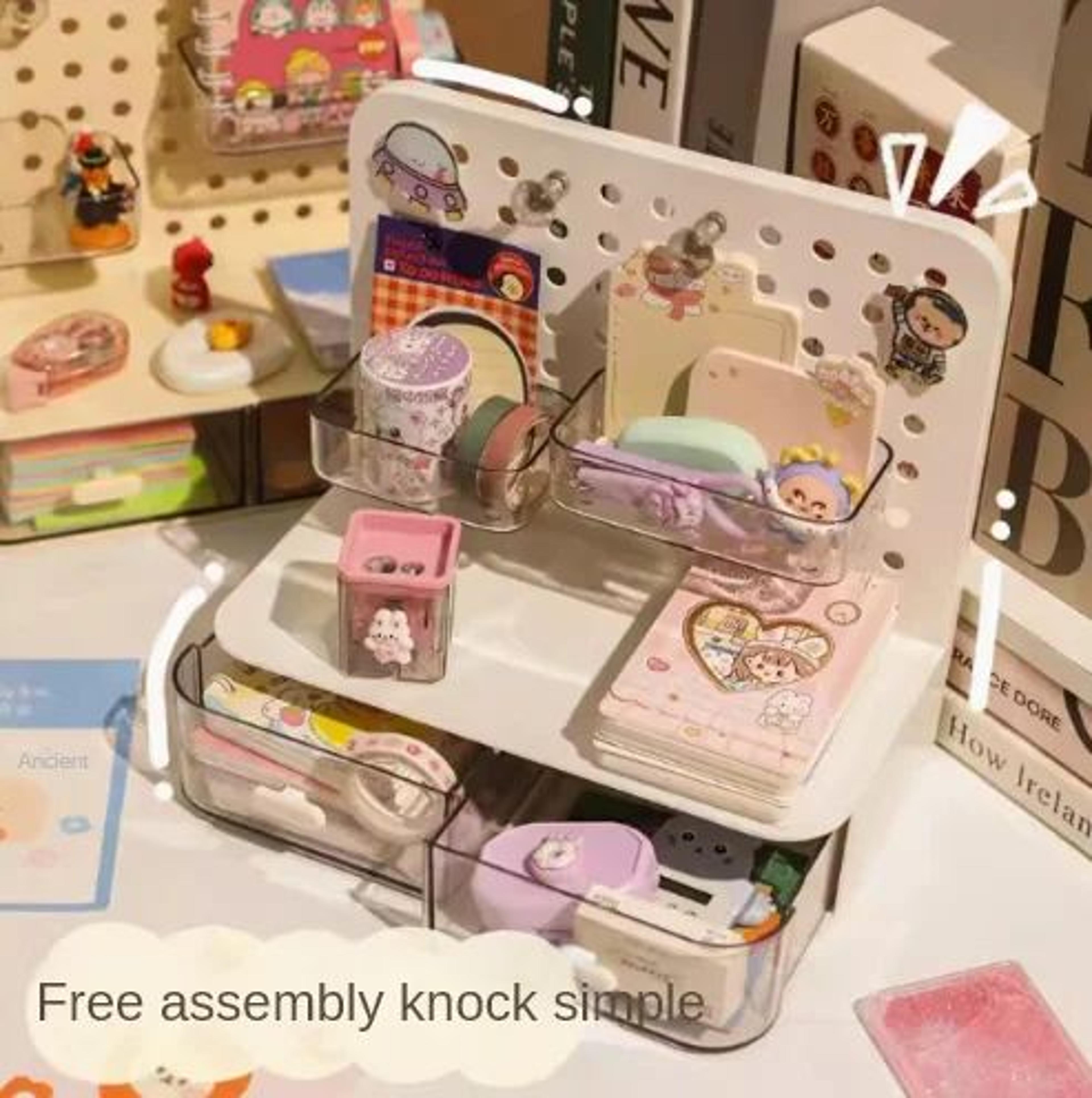 Dust Proof Desktop Drawer Storage Organizer 5
