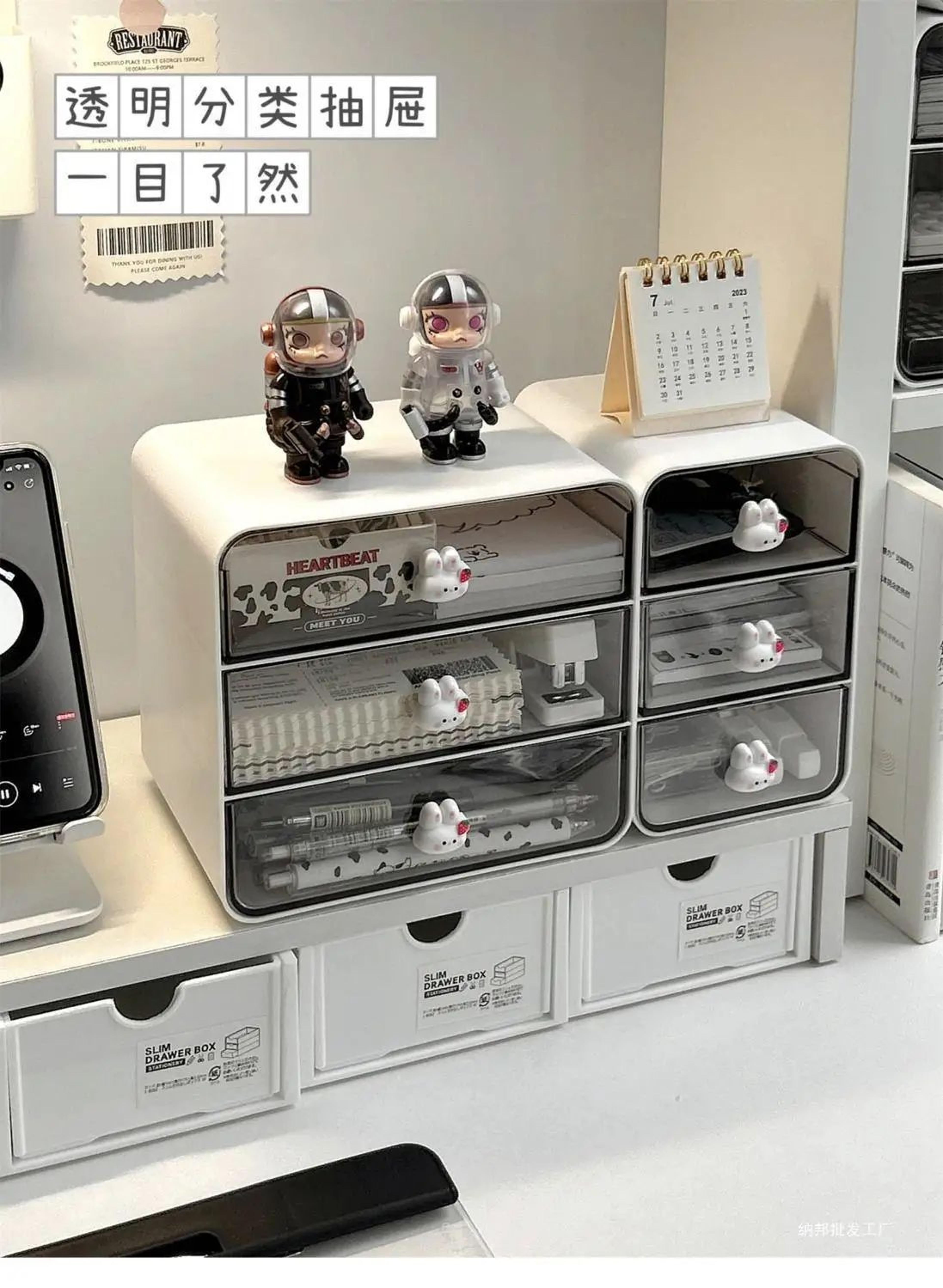 Desktop Drawer Storage Organizer Box 5
