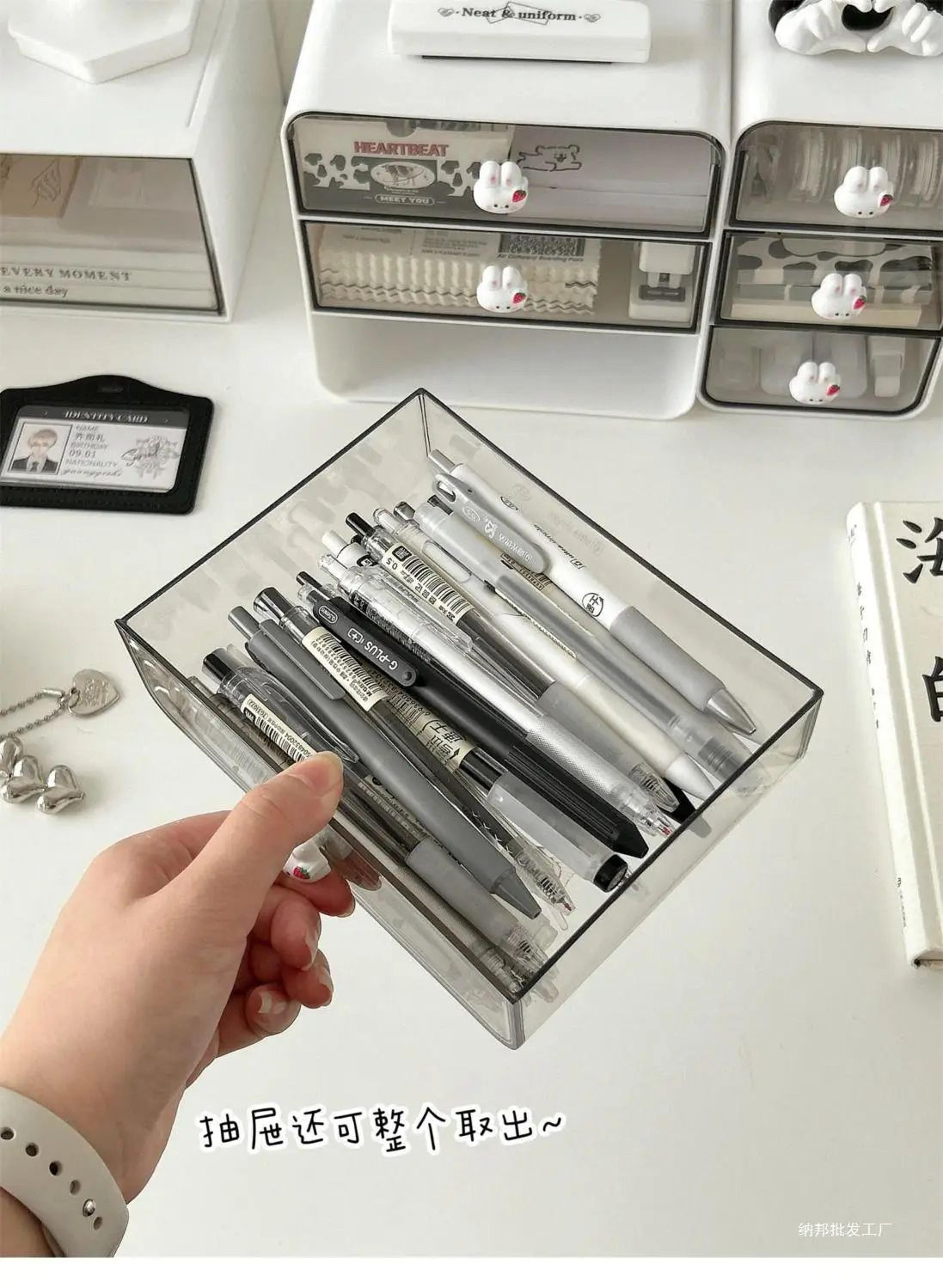 Desktop Drawer Storage Organizer Box 6