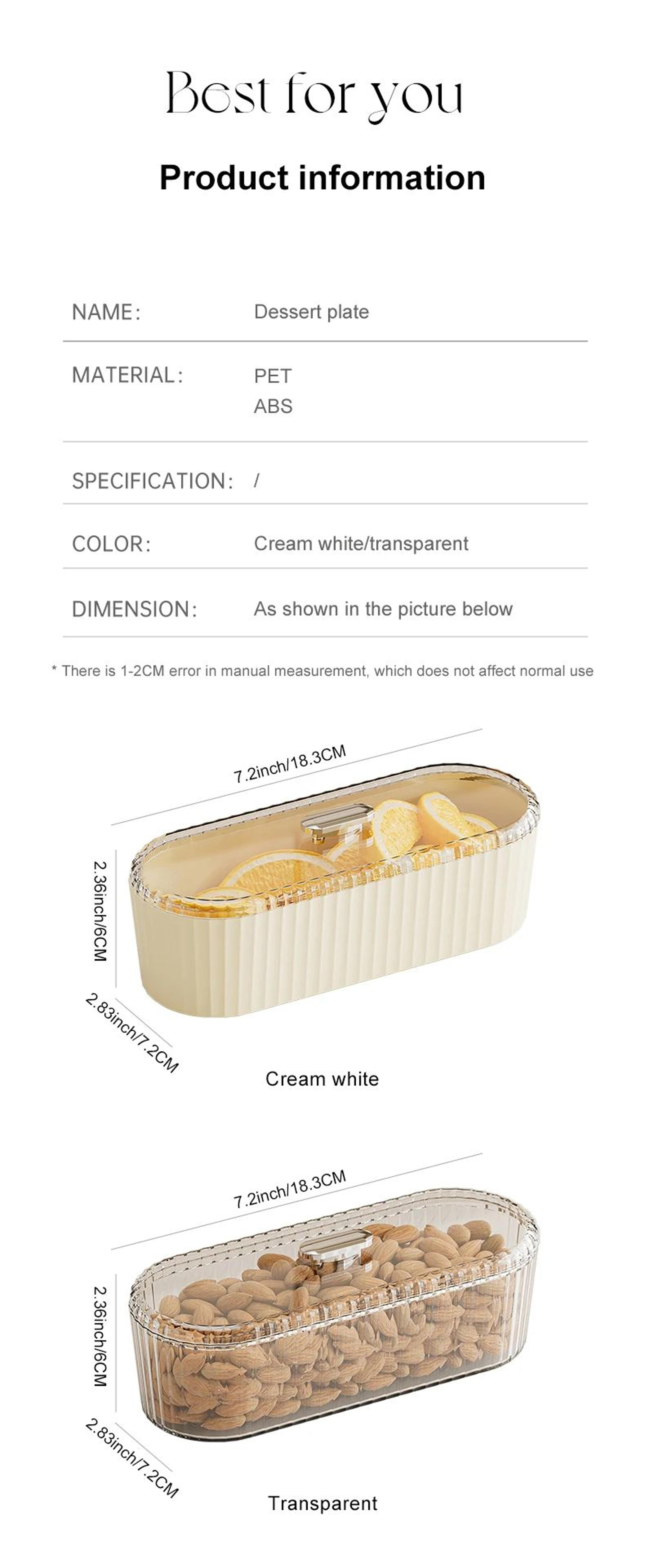 Modern Fruit Bowl With Lid 11