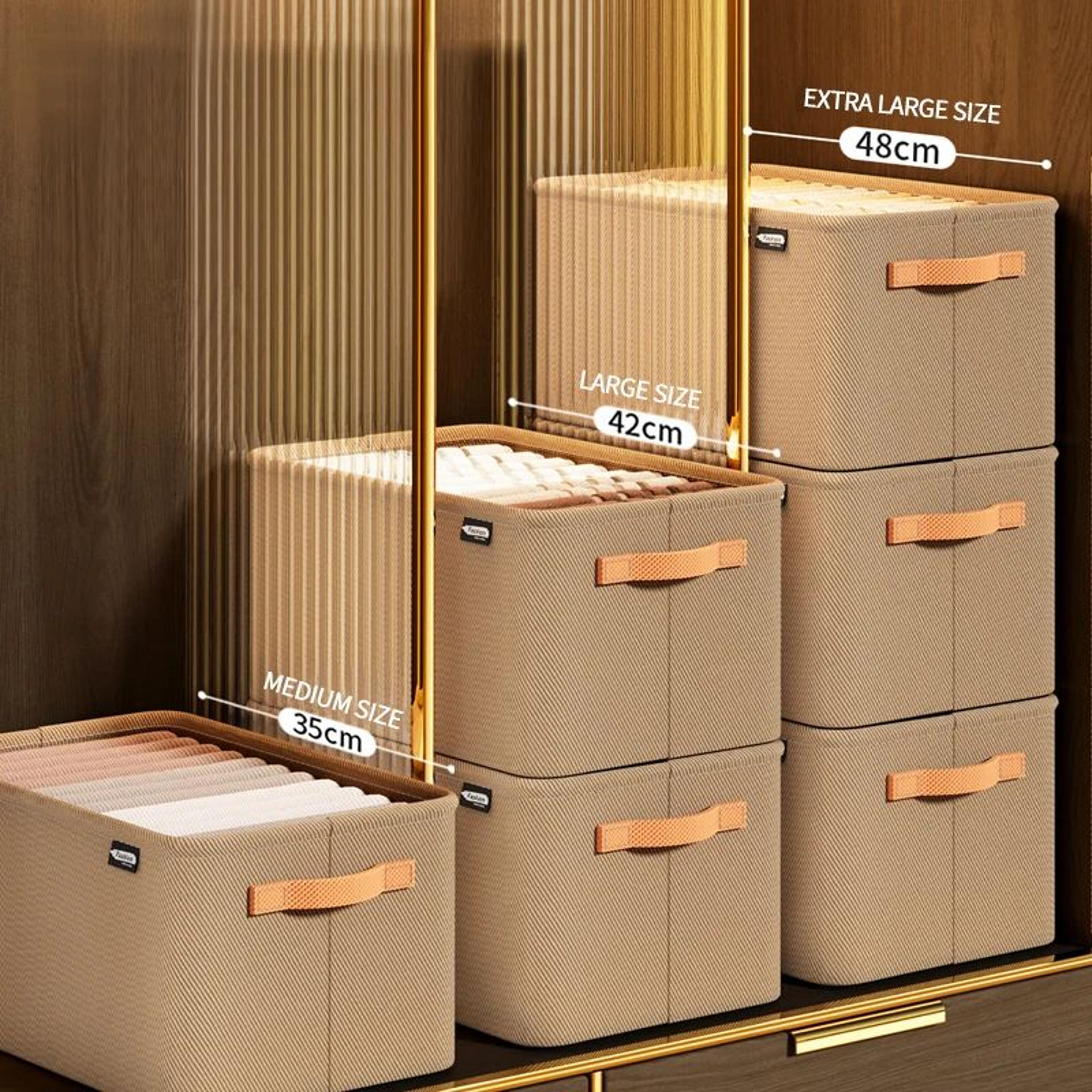 Thick Fabric Clothes Storage Organizer 1