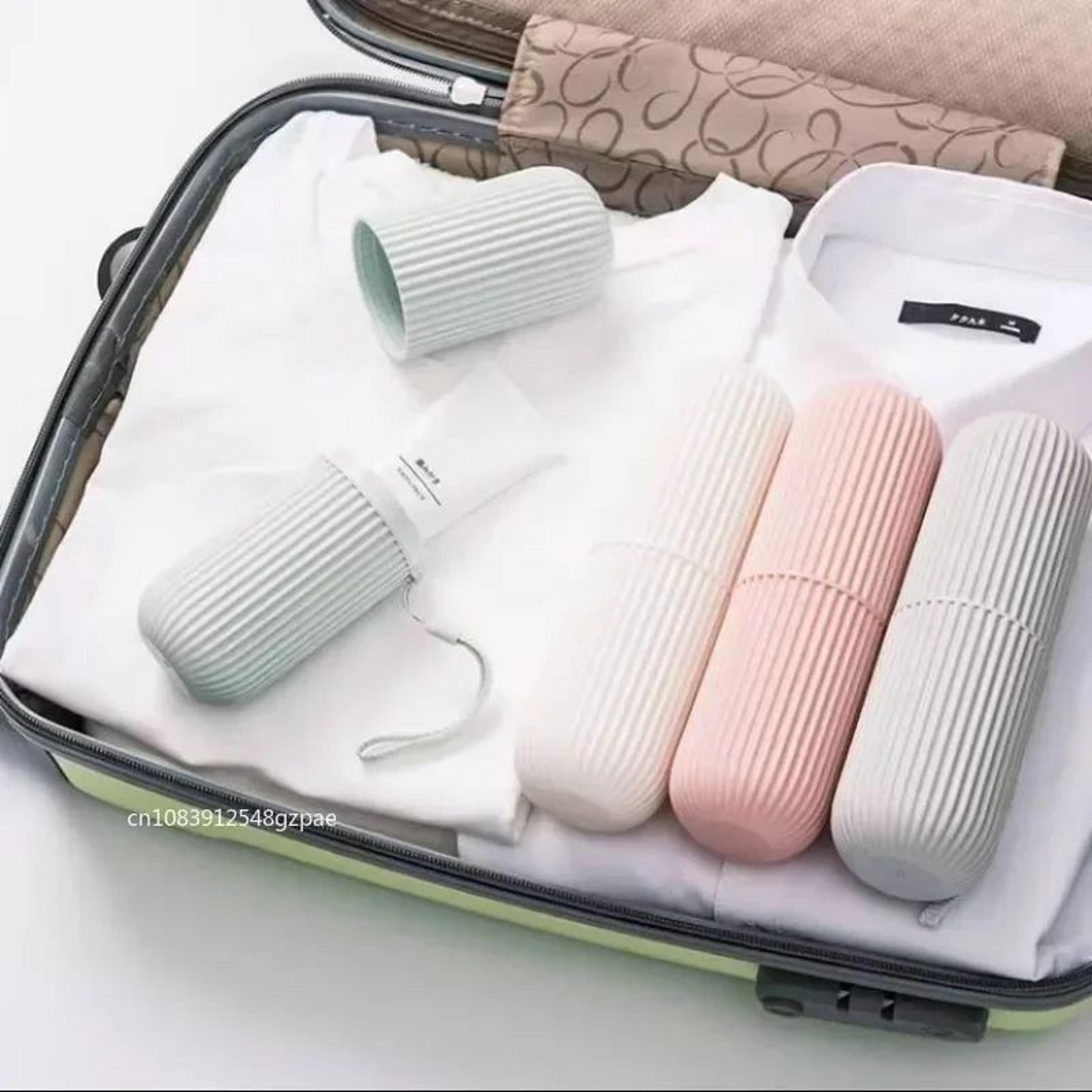 Portable Toothbrush Toothpaste Travel Case 4