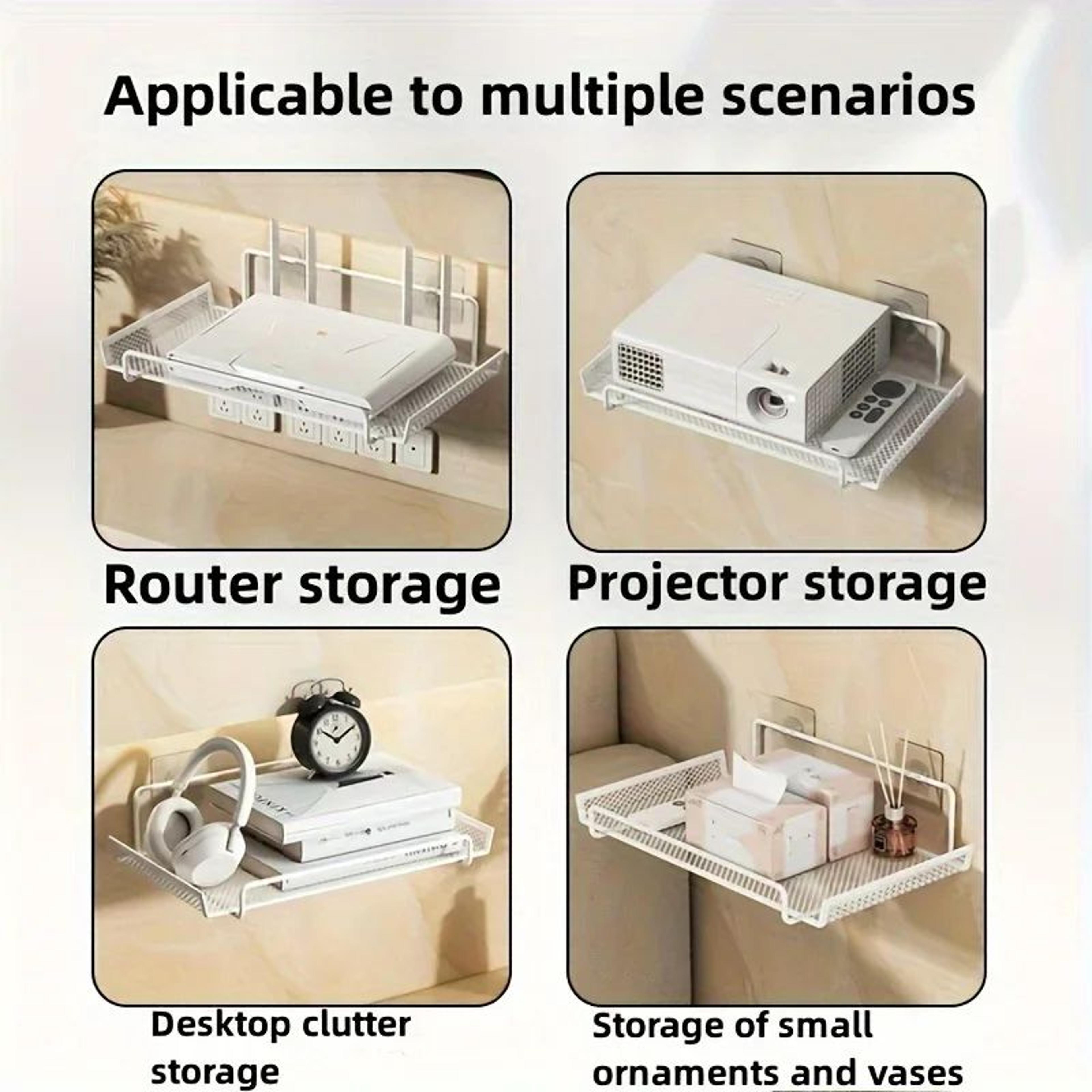 Wall Mounted Router Storage Shelf 4