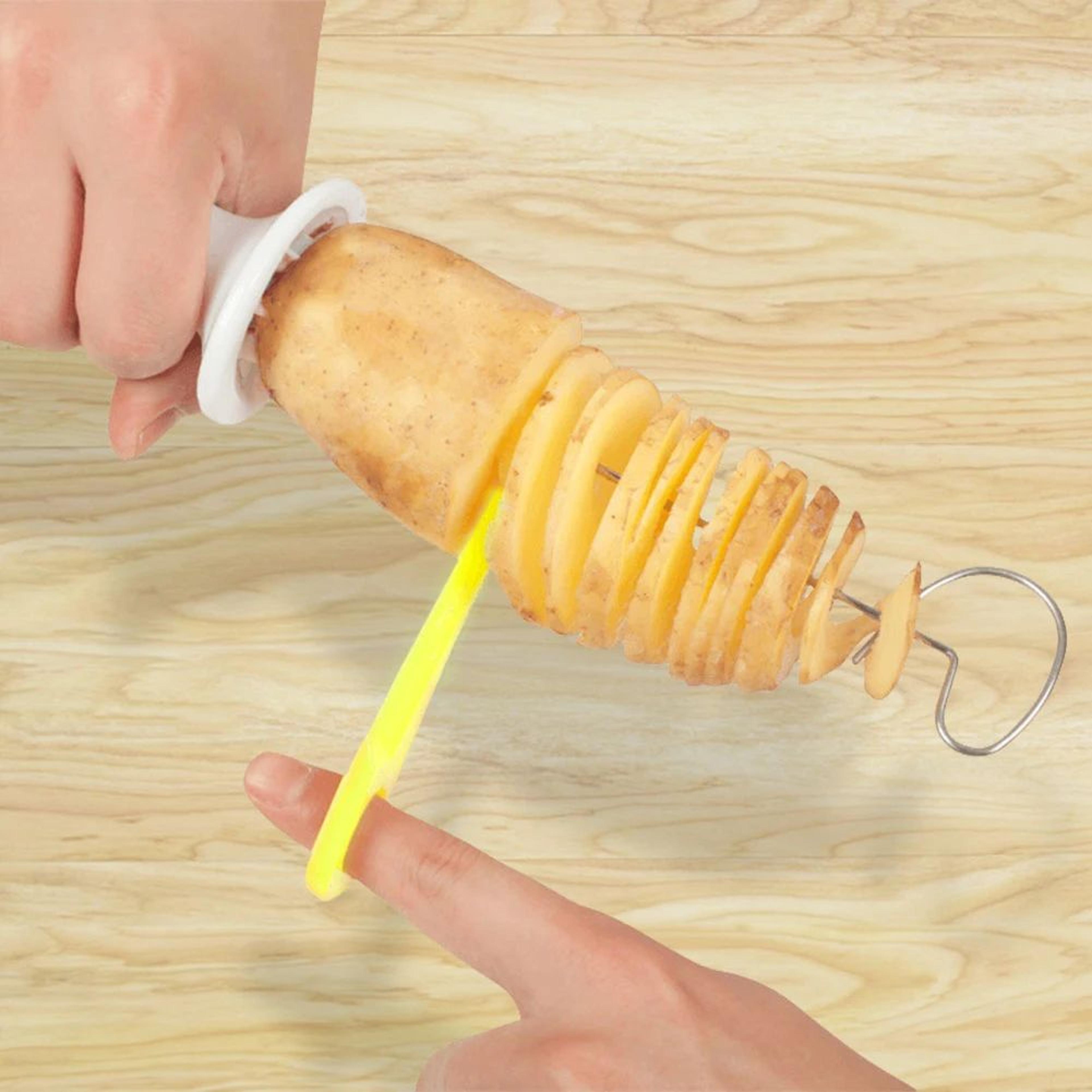 Spiral Potato Cutter Tornado Slicer 4