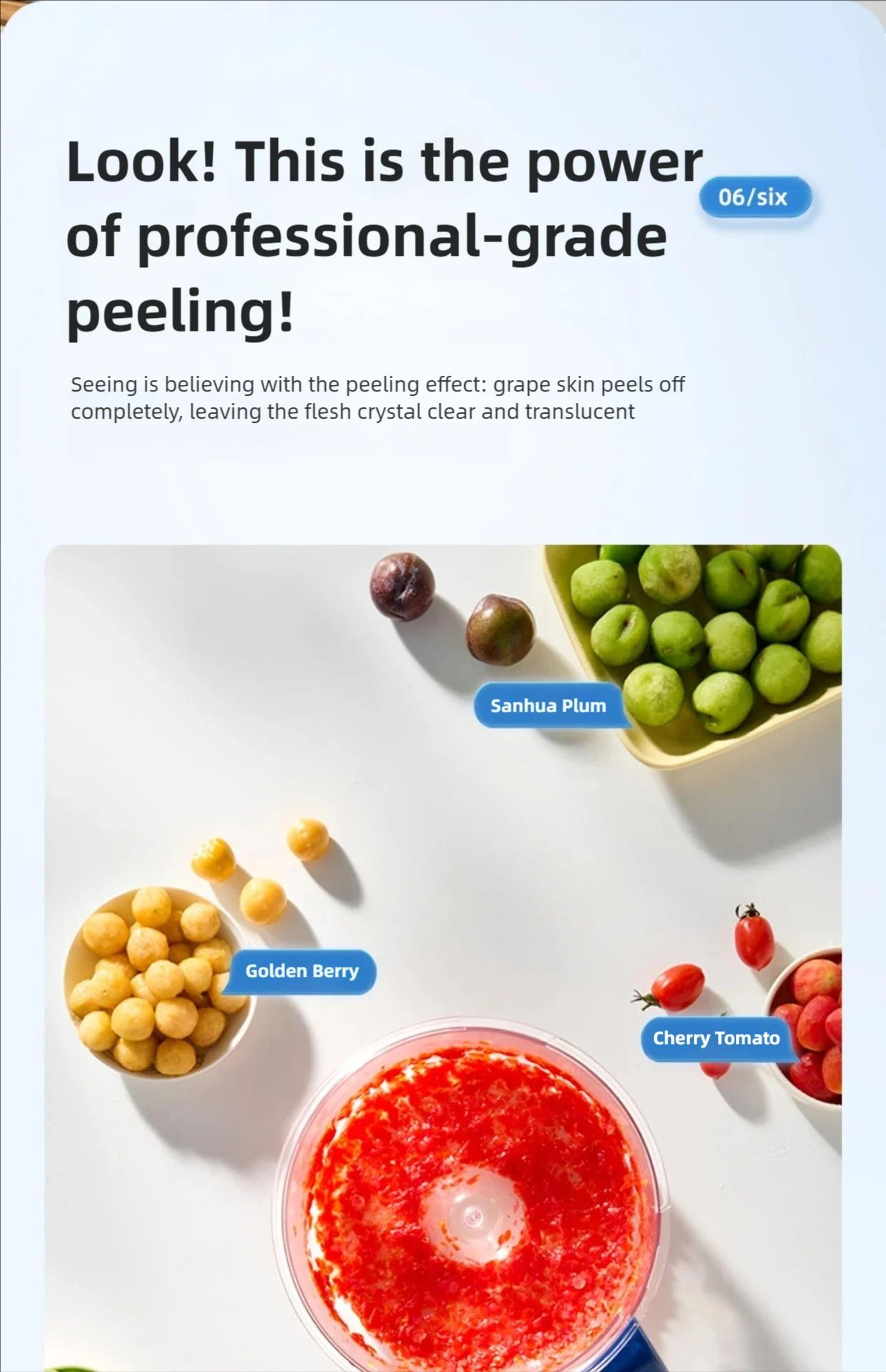 Electric Fruit And Vegetable Peeler 7