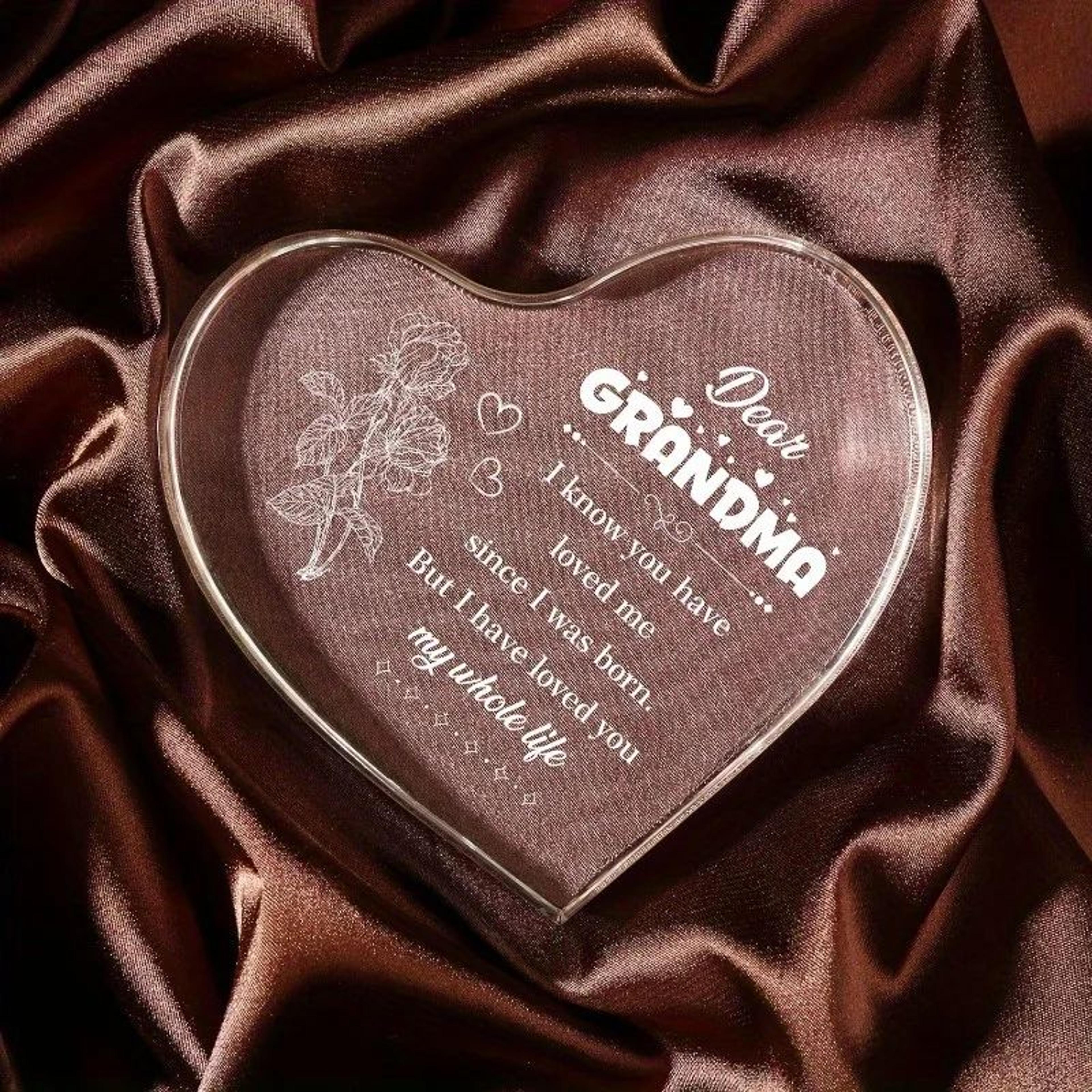 Grandma Heart Gift Sign 3