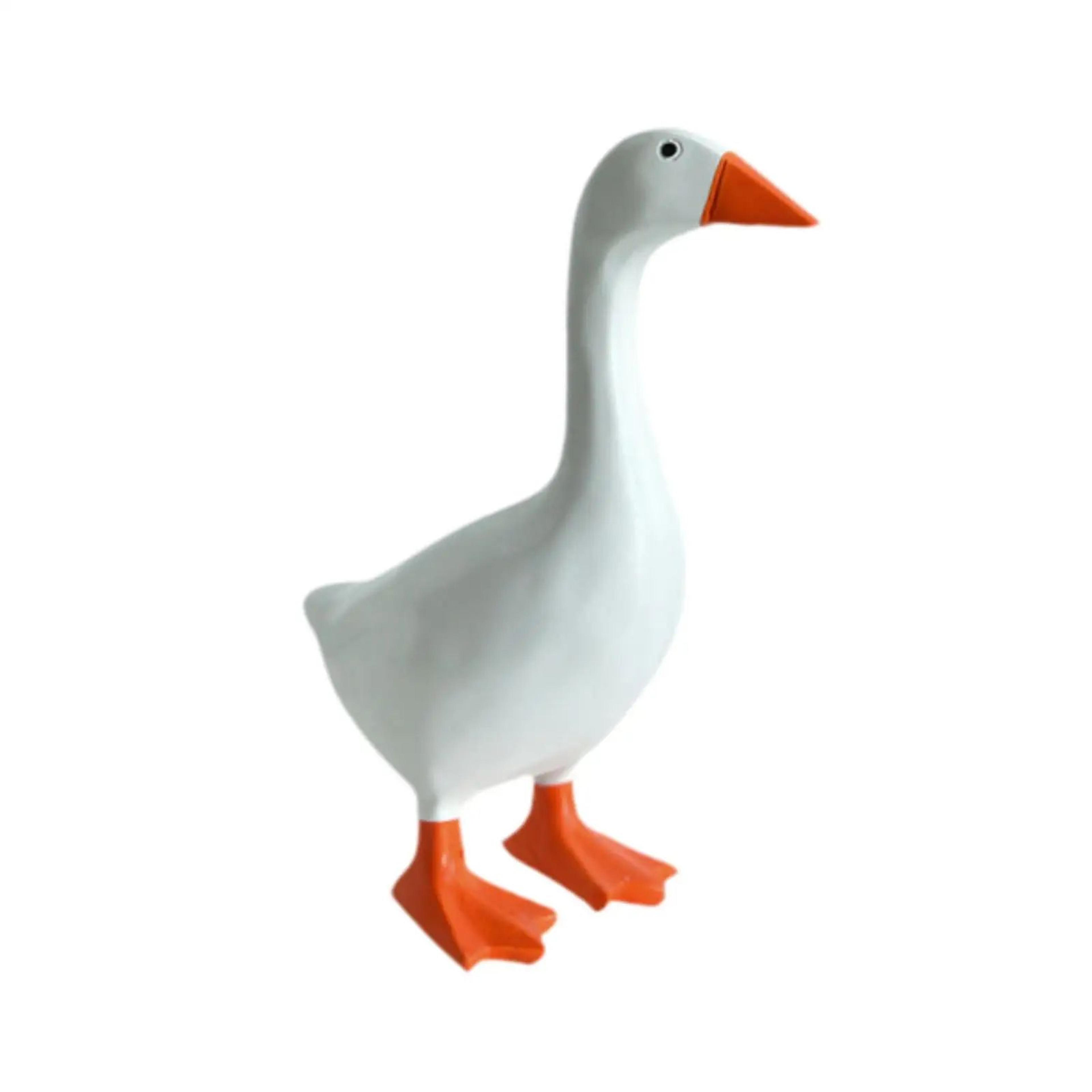 Resin Goose Keychain Desk Ornament 4