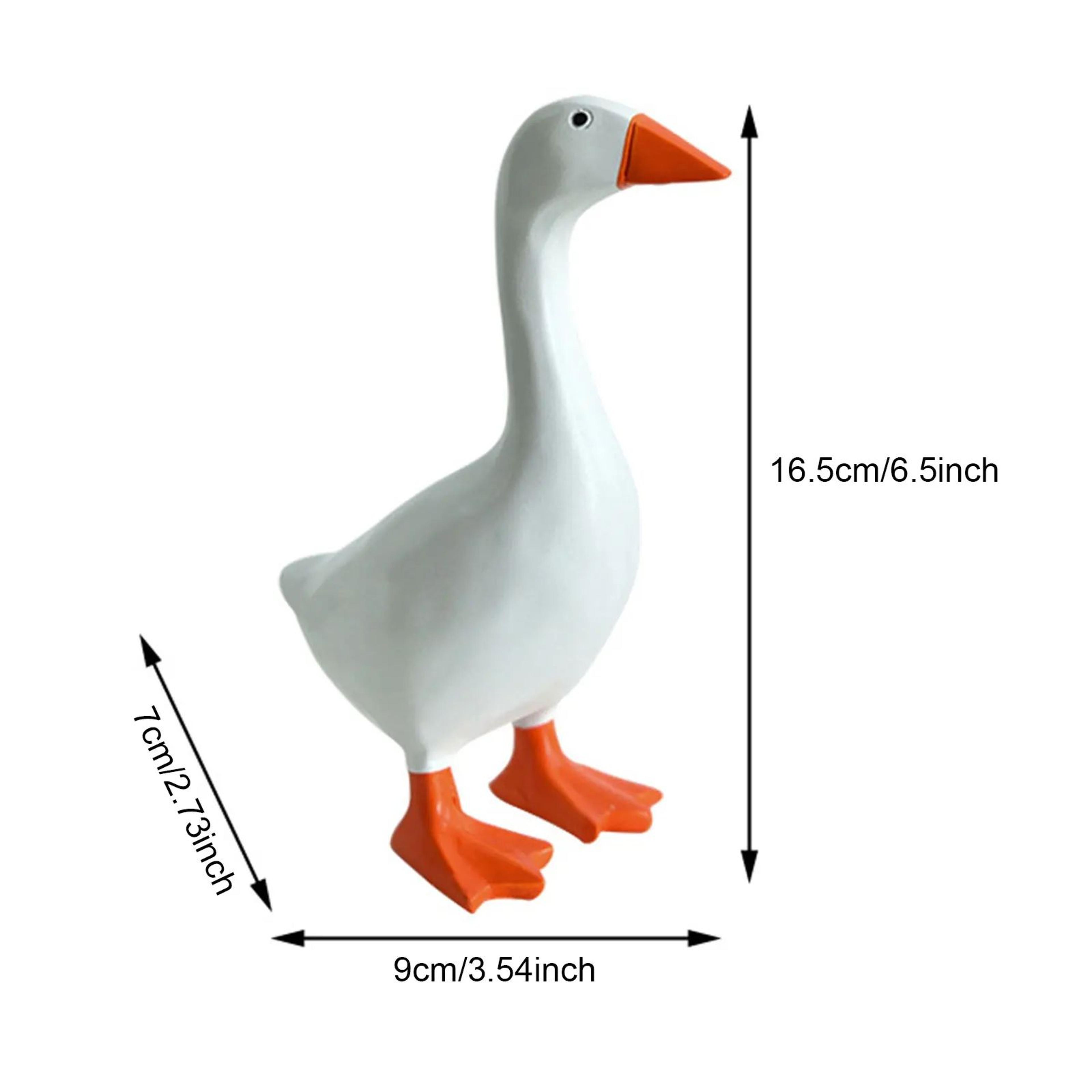 Resin Goose Keychain Desk Ornament 5