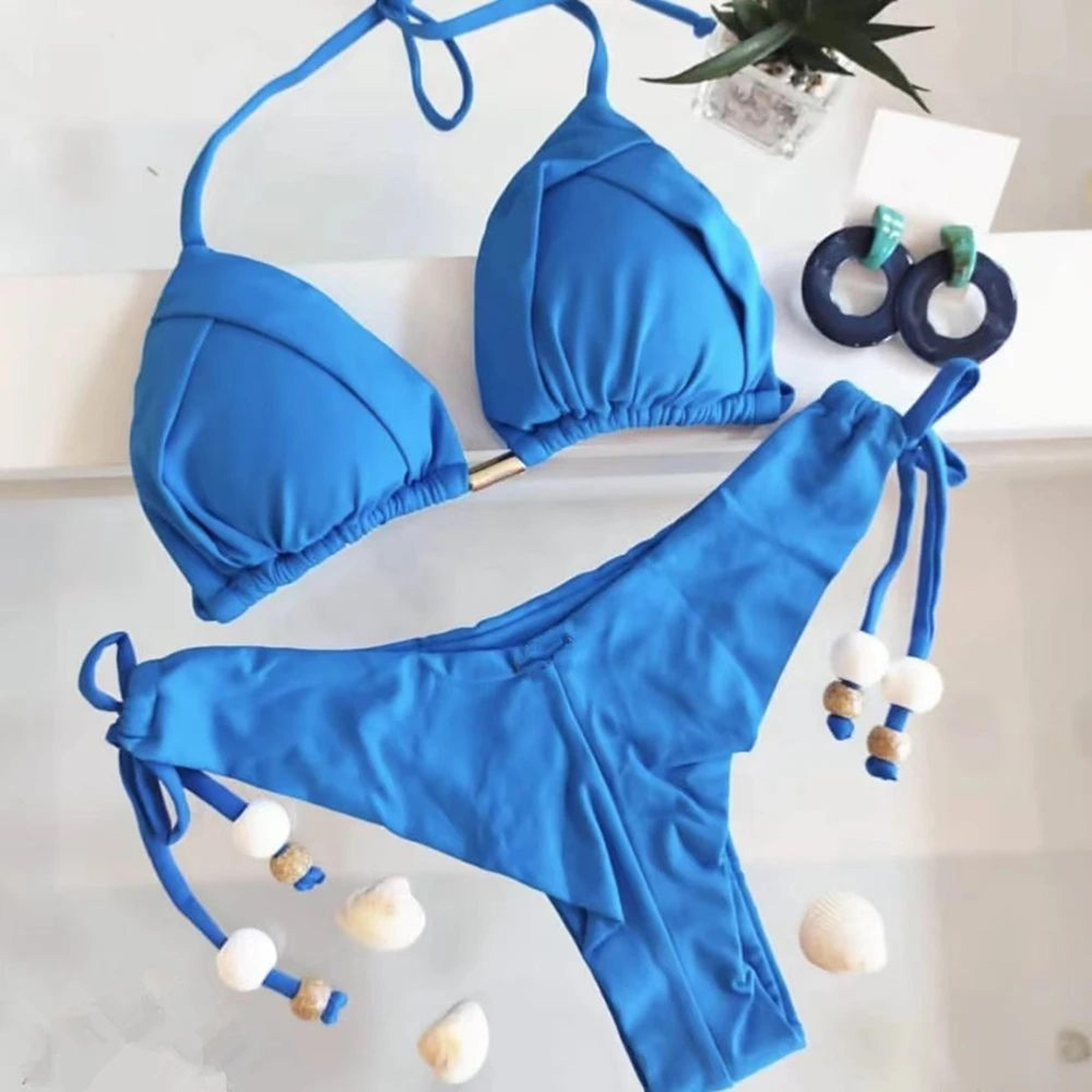 RUOTONGSEPT 13Color Triangle Bikini PushUp Swimwear Set For Women 3