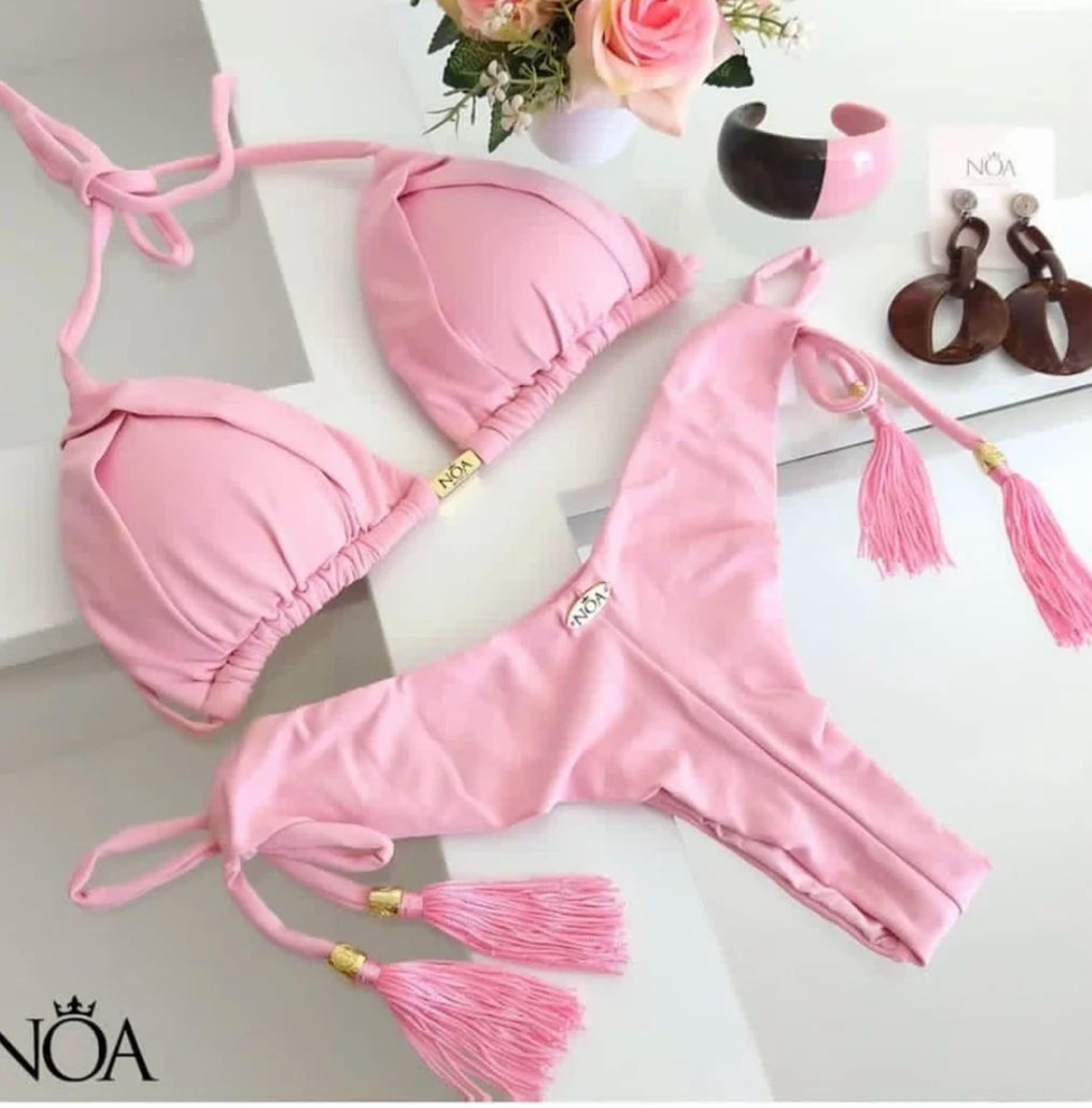 RUOTONGSEPT 13Color Triangle Bikini PushUp Swimwear Set For Women 4