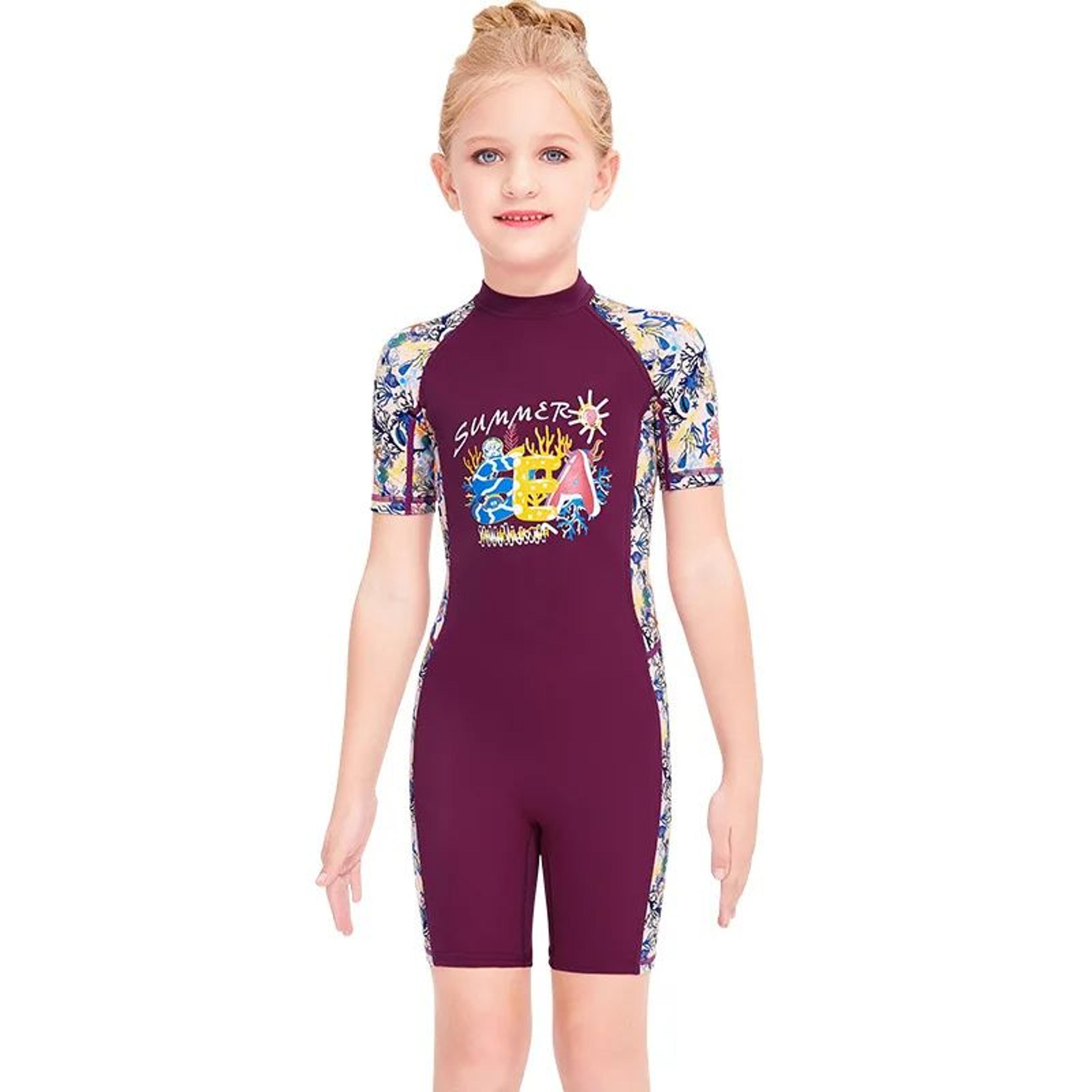Girls Unicorn One Piece Swimsuit 3