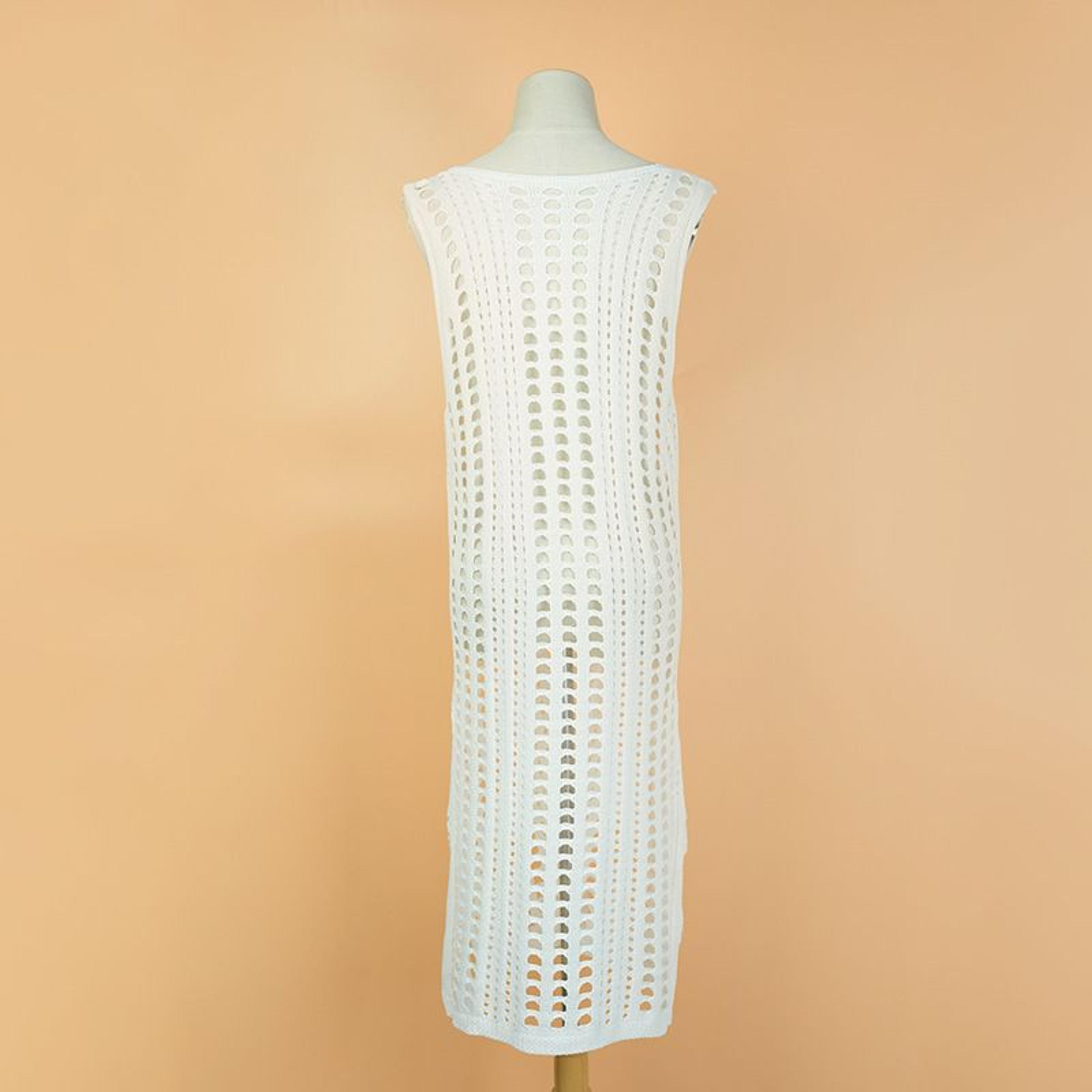 Fishnet Crochet Sarong Beach Cover Up 5