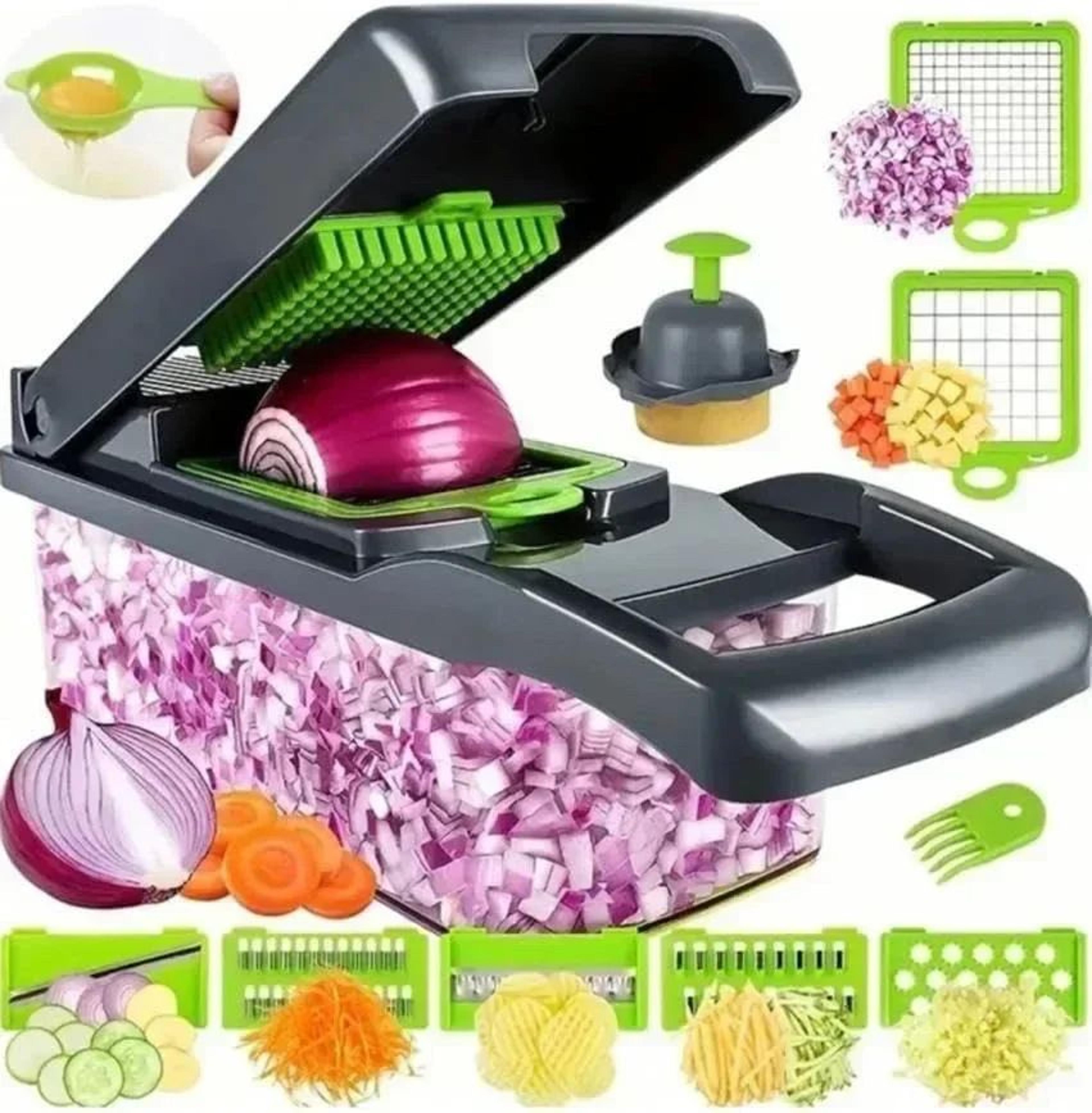 Multifunctional 14 16 Piece Vegetable Slicer Set 6