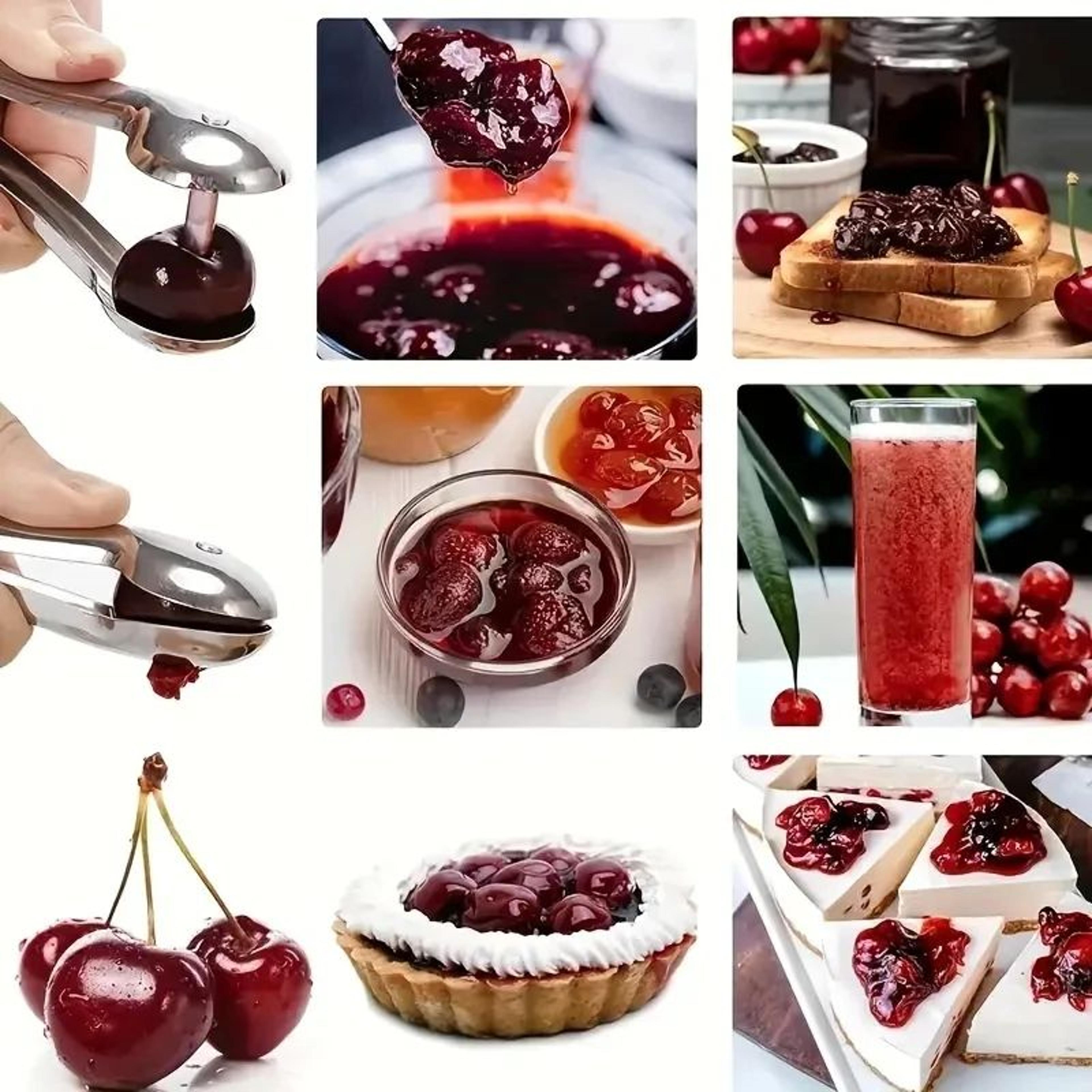Stainless Steel Cherry And Jujube Corer Tool 9