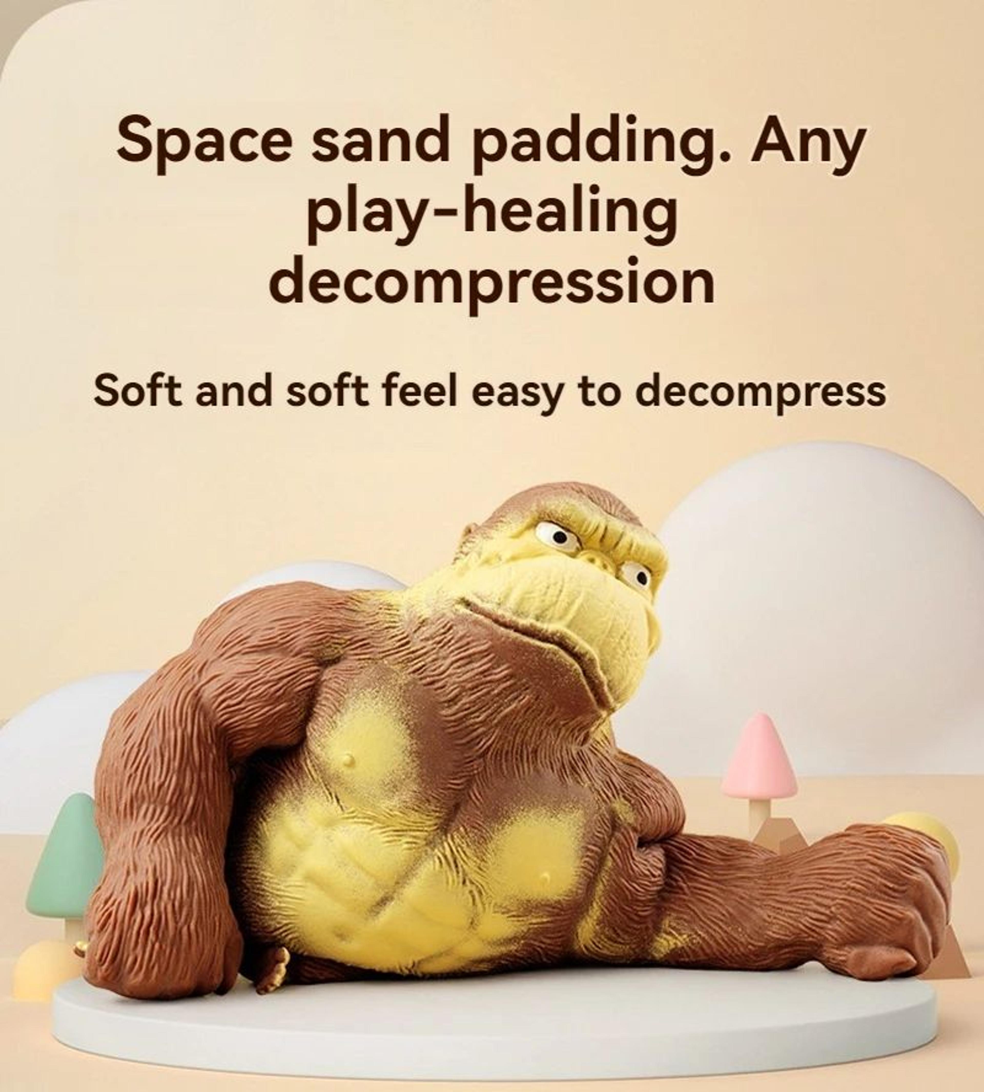 Funny AntiStress Gorilla Decompression Toy For Kids And Adults 6