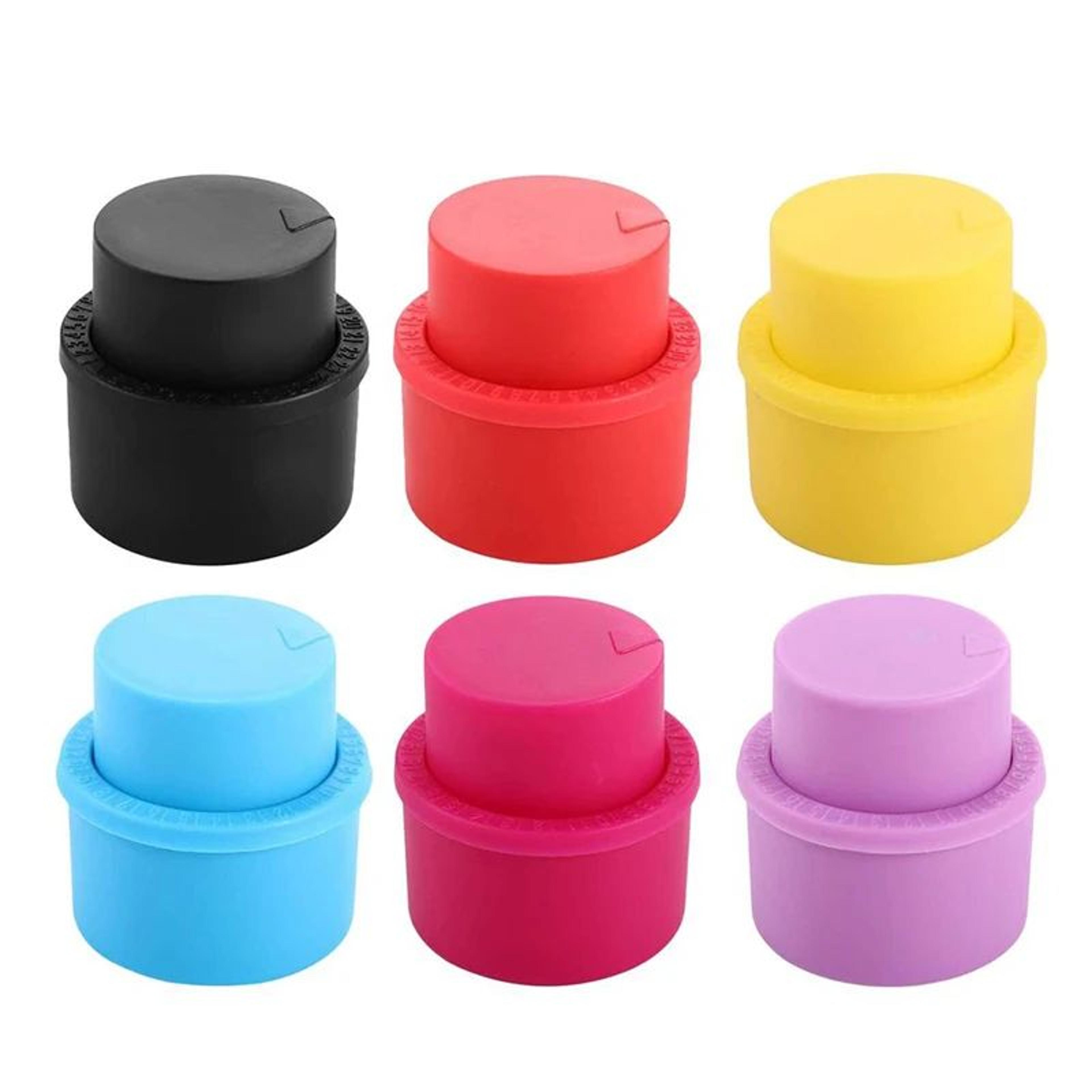 Silicone Soda Bottle Saver Caps For Drinks 5