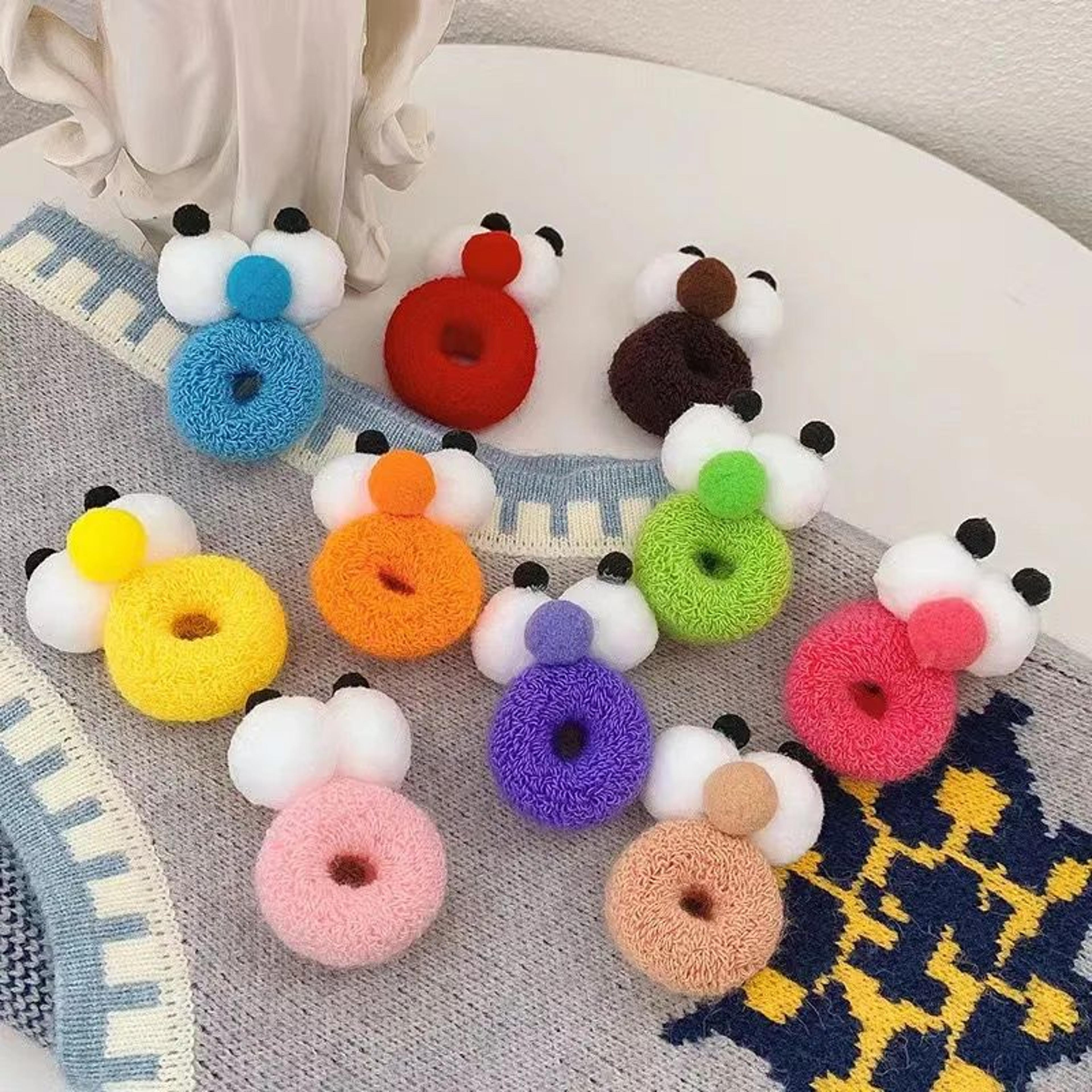 Funny Big Eyes High Elasticity Autumn Winter Girls Hair Band 2