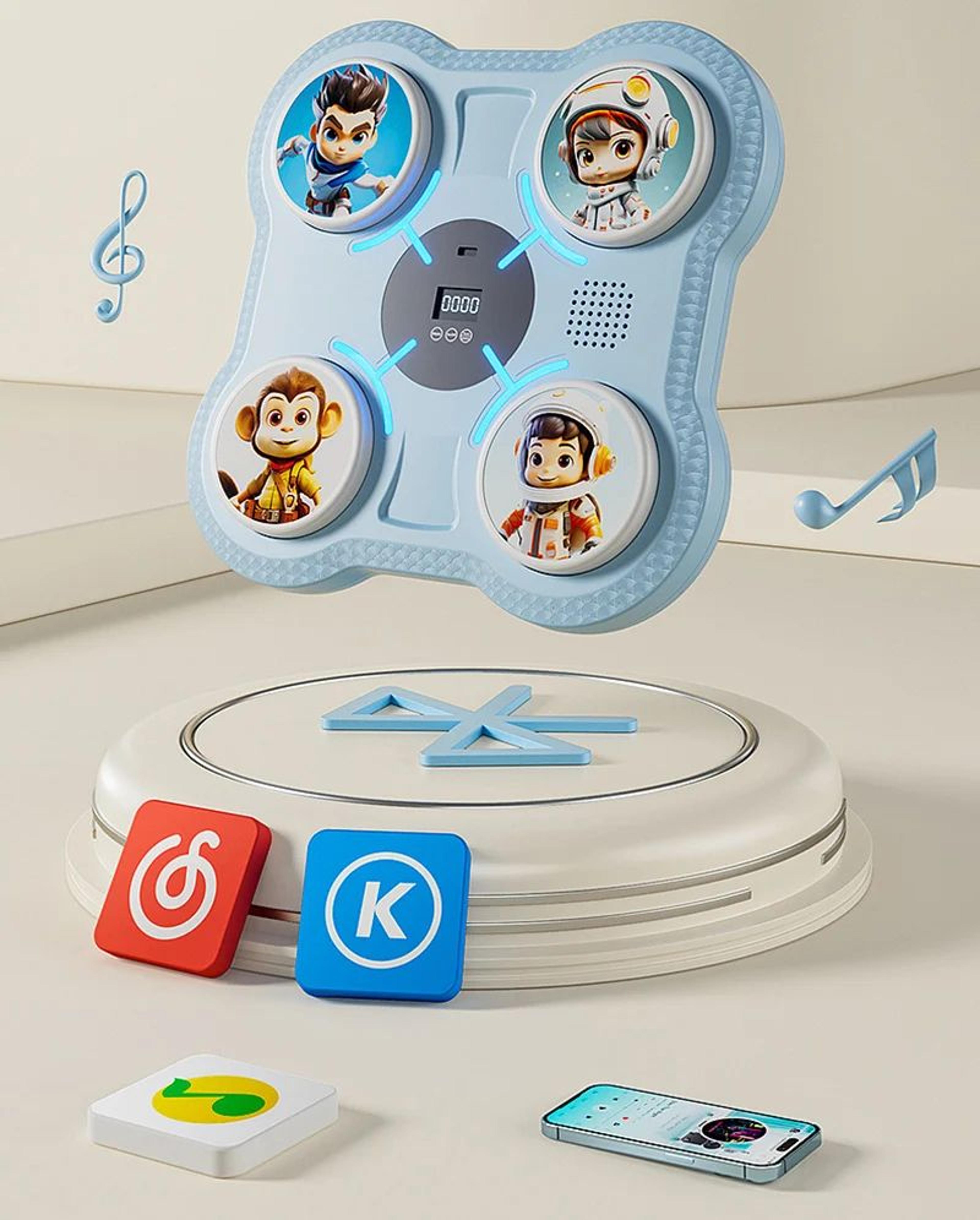 Music Interactive Boxing Target Training Machine 9