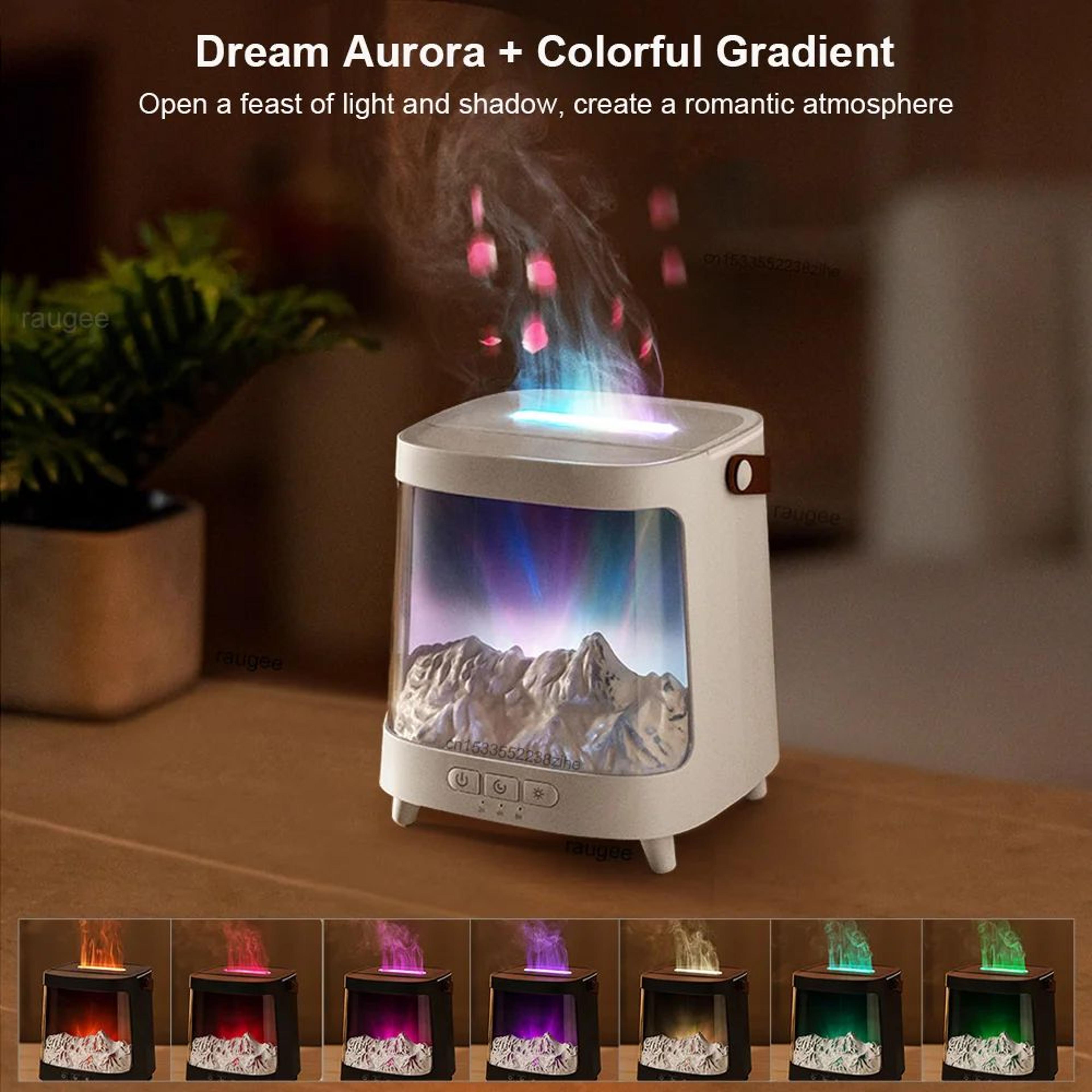 Flame Aroma Humidifier With Remote Control 2
